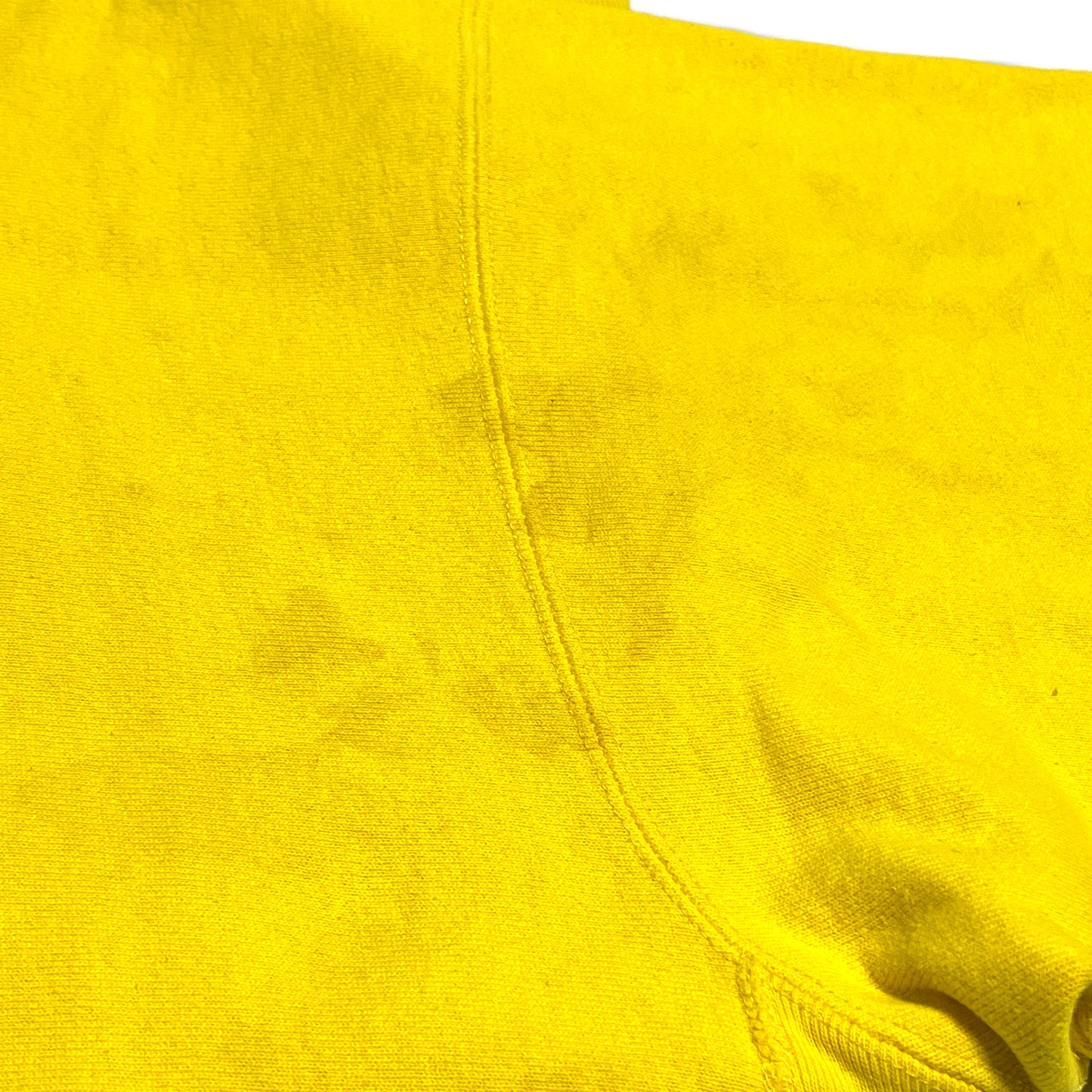 80's Champion R/W Crew Yellow 目無し Size (XL)