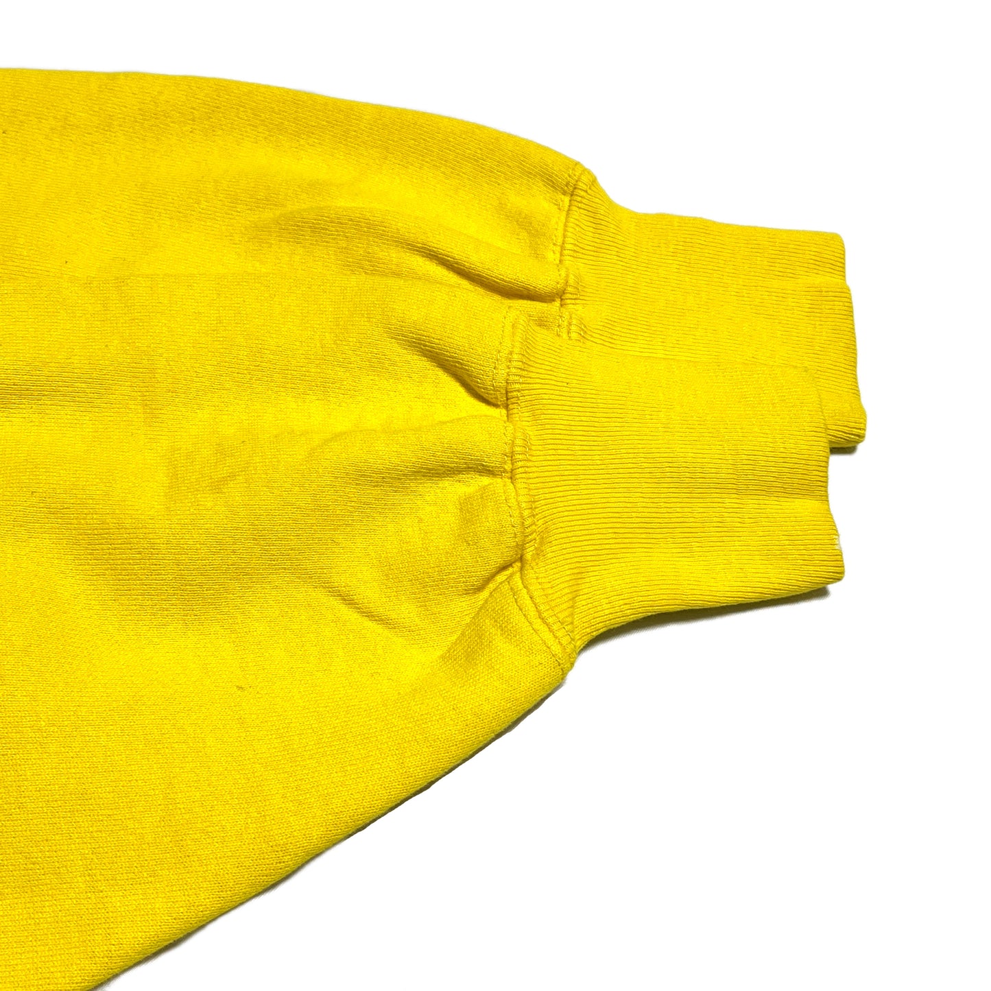 80's Champion R/W Crew Yellow 目無し Size (XL)