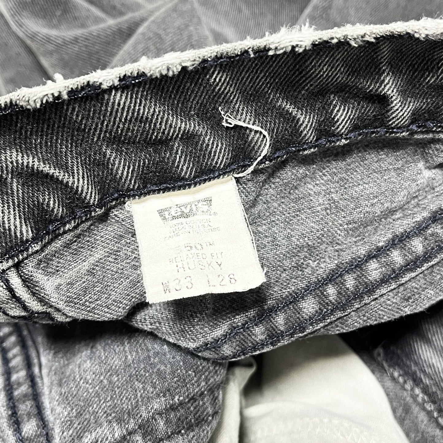 90's Levi's 550 Black Denim PT Size (W32 L27)位