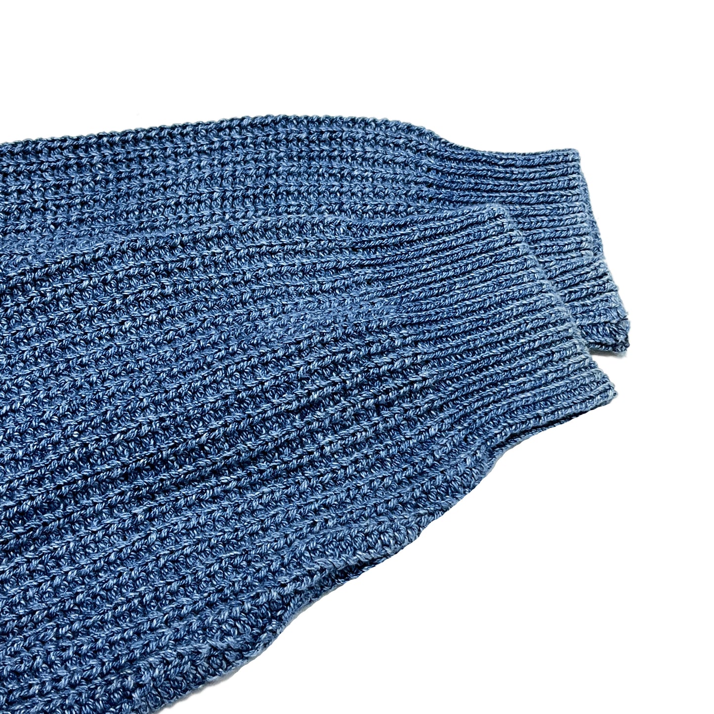 LANDS' END Indigo Cotton Knit Size (L)位