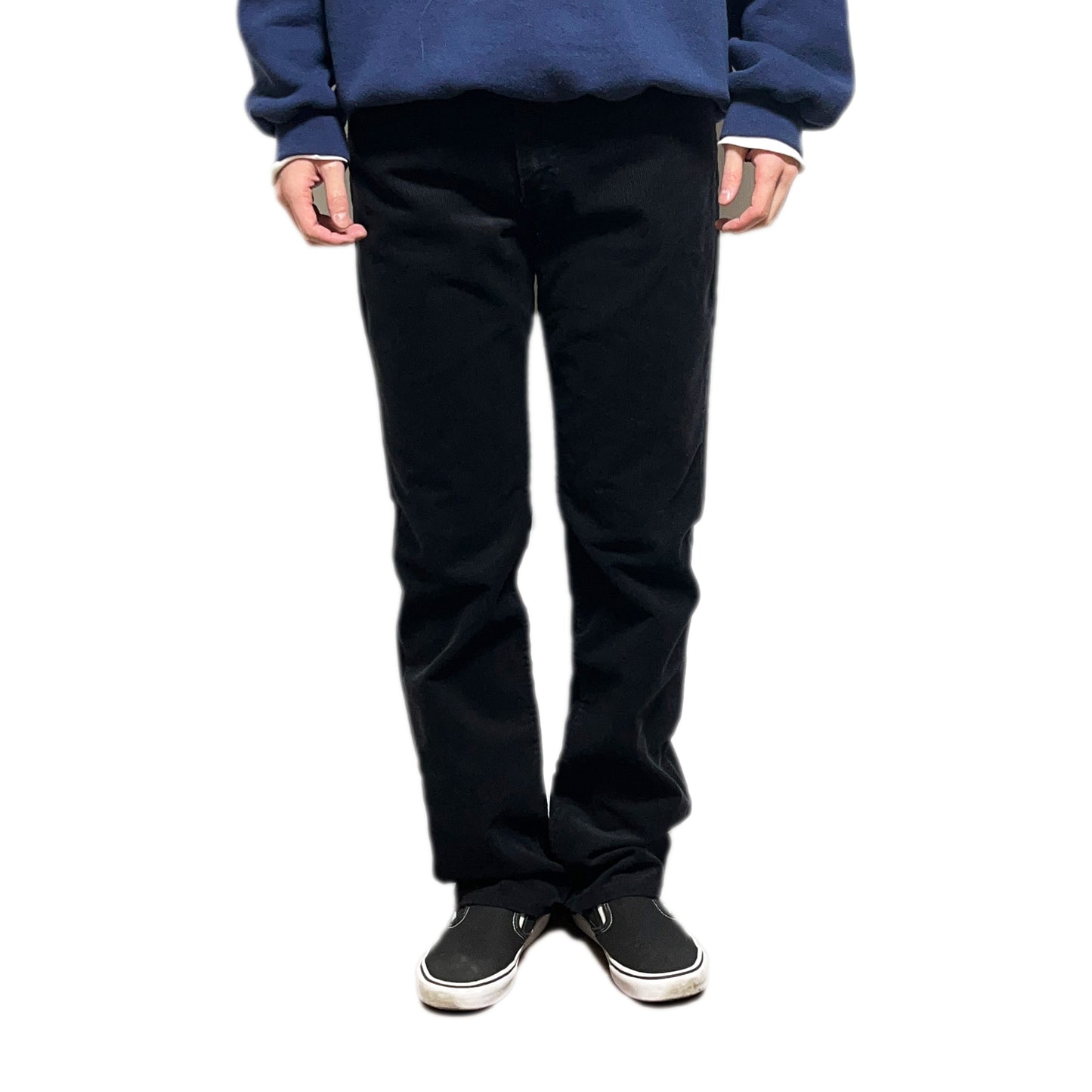 80's Levi's 519 Black Cords PT Size (W33.5 L34)位