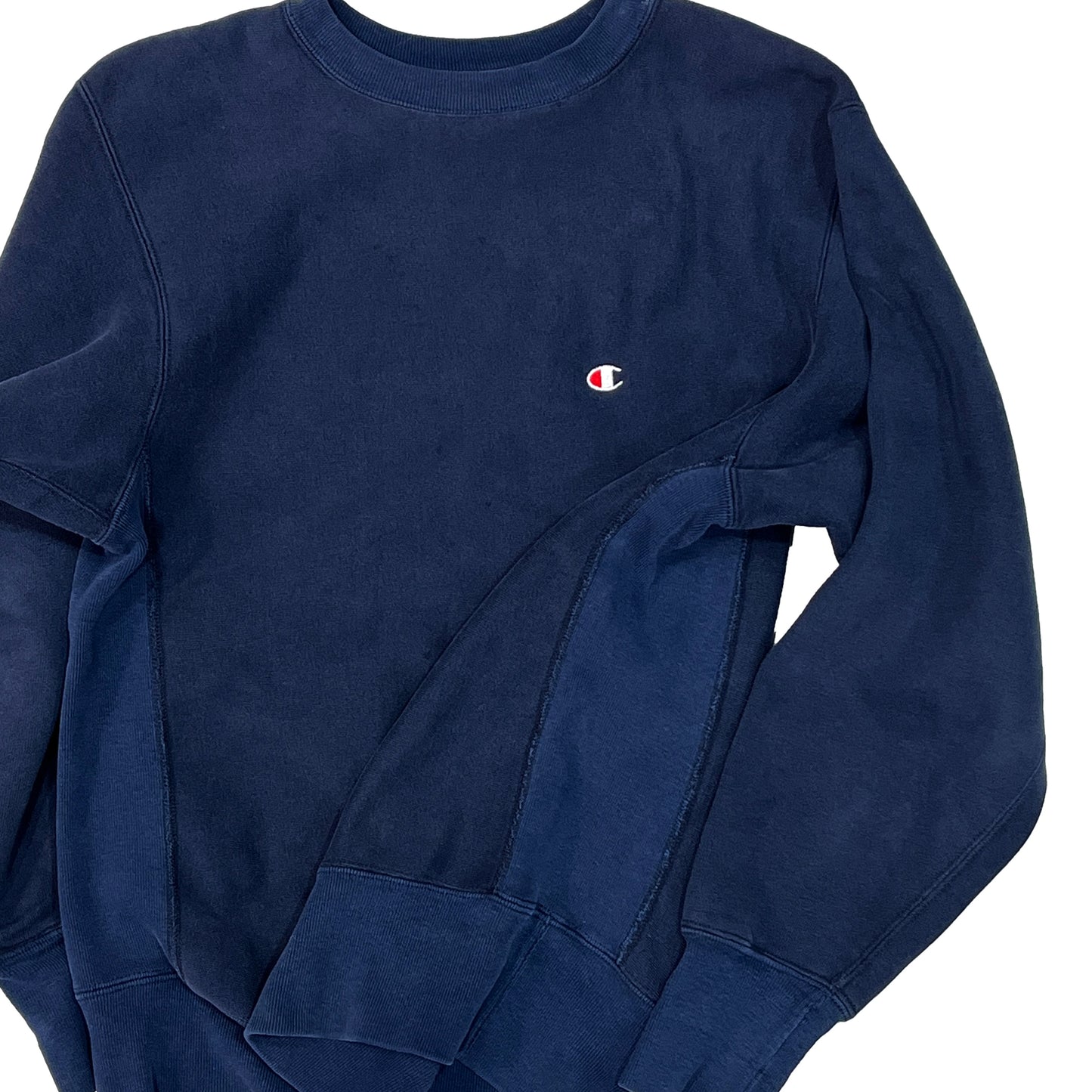 90's Champion R/W Crew 2トーン ネイビー Size (L)
