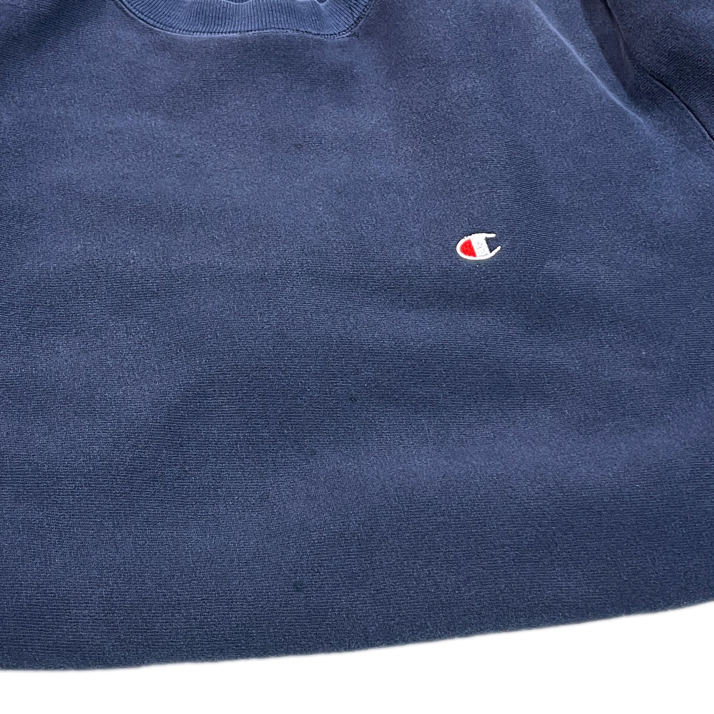 90's Champion R/W Crew 2トーン ネイビー Size (L)
