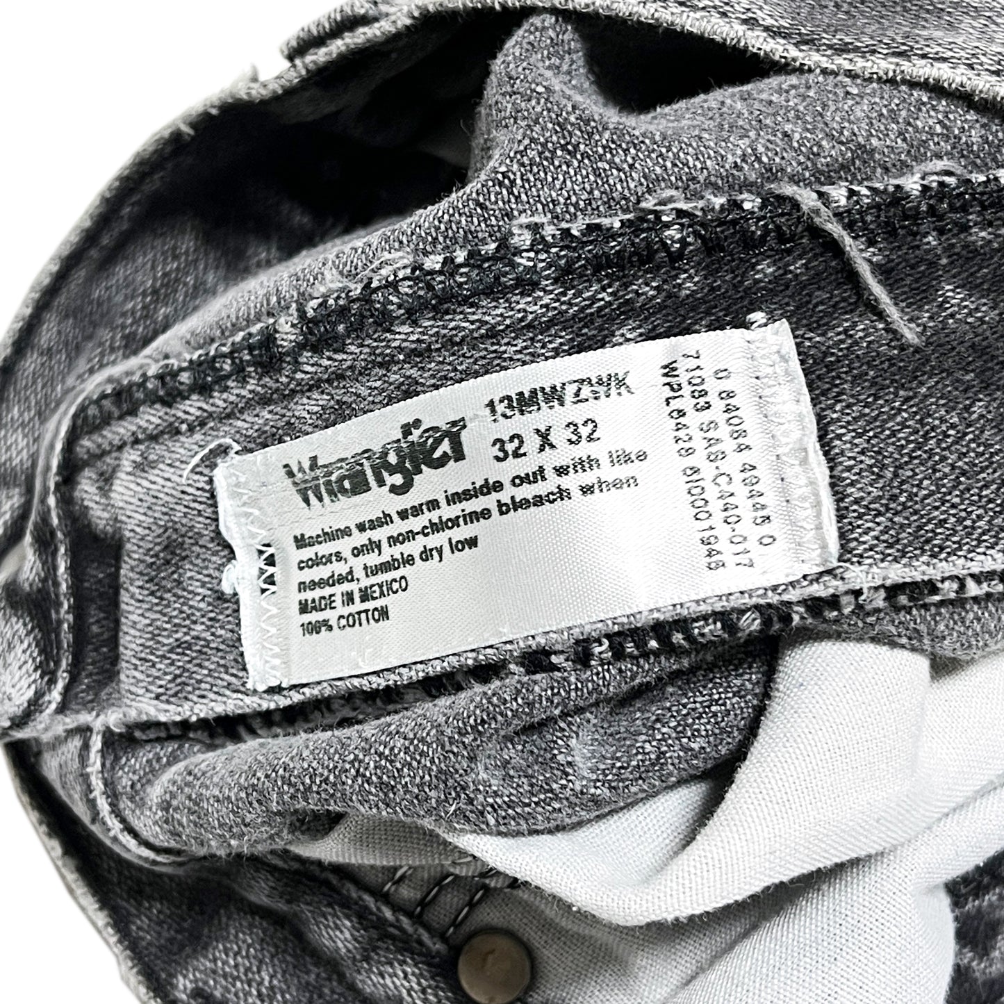 90's Wrangler Black Denim PT Size (W32 L30)位