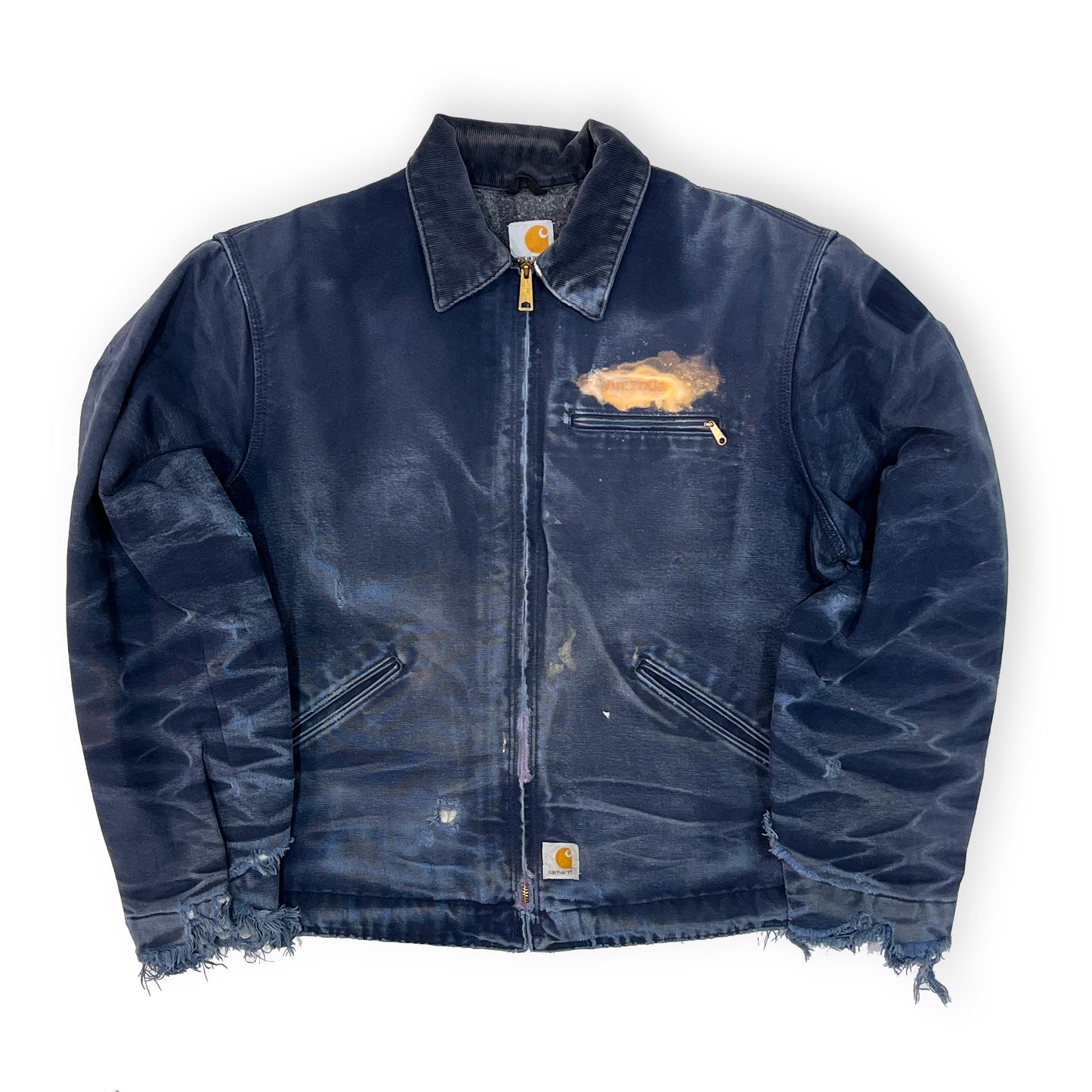 アメリカ製 Carhartt DETROIT JKT Navy Size (XL)