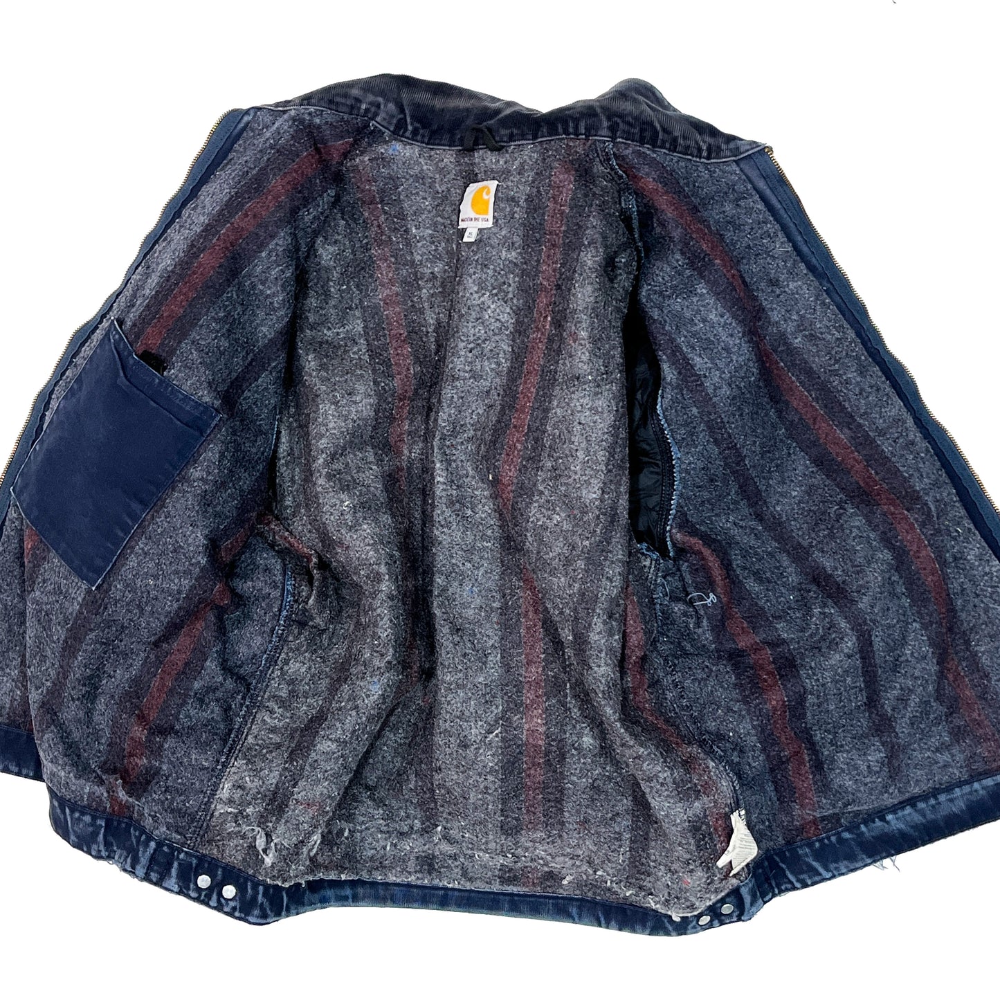 アメリカ製 Carhartt DETROIT JKT Navy Size (XL)