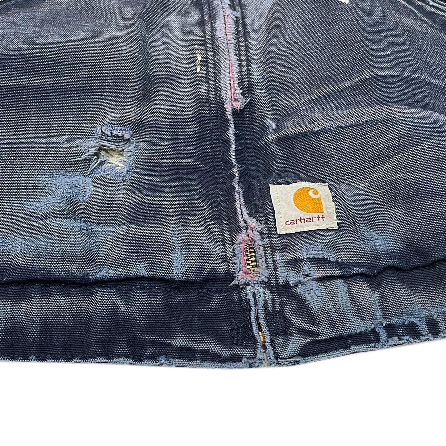 アメリカ製 Carhartt DETROIT JKT Navy Size (XL)