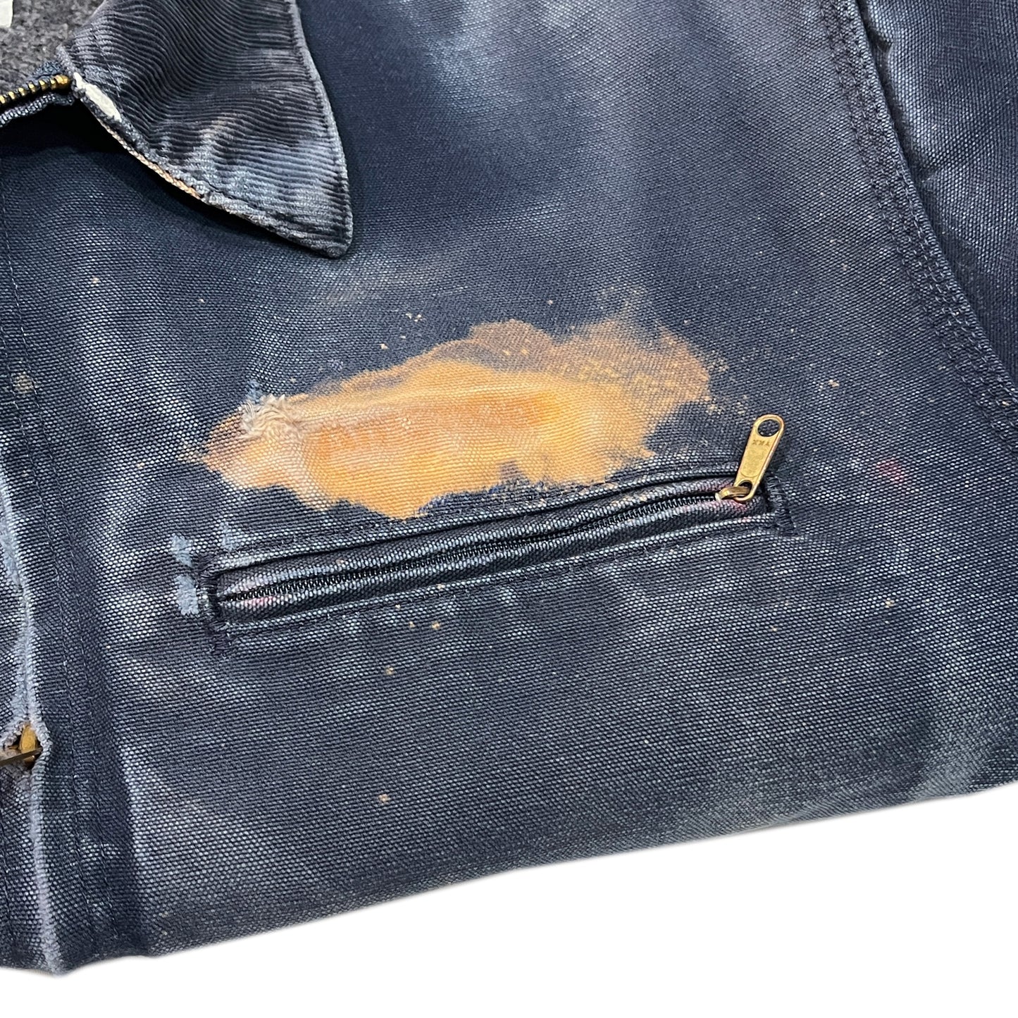 アメリカ製 Carhartt DETROIT JKT Navy Size (XL)