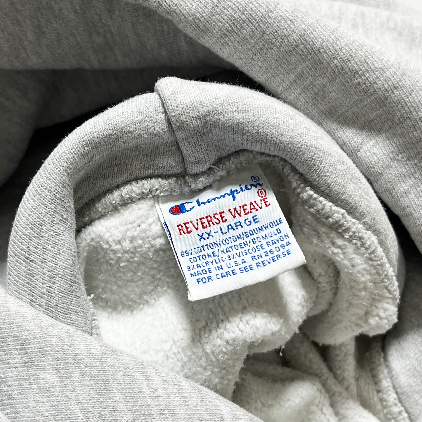 90's Champion R/W Parka 胸袖プリント Size (XXL)