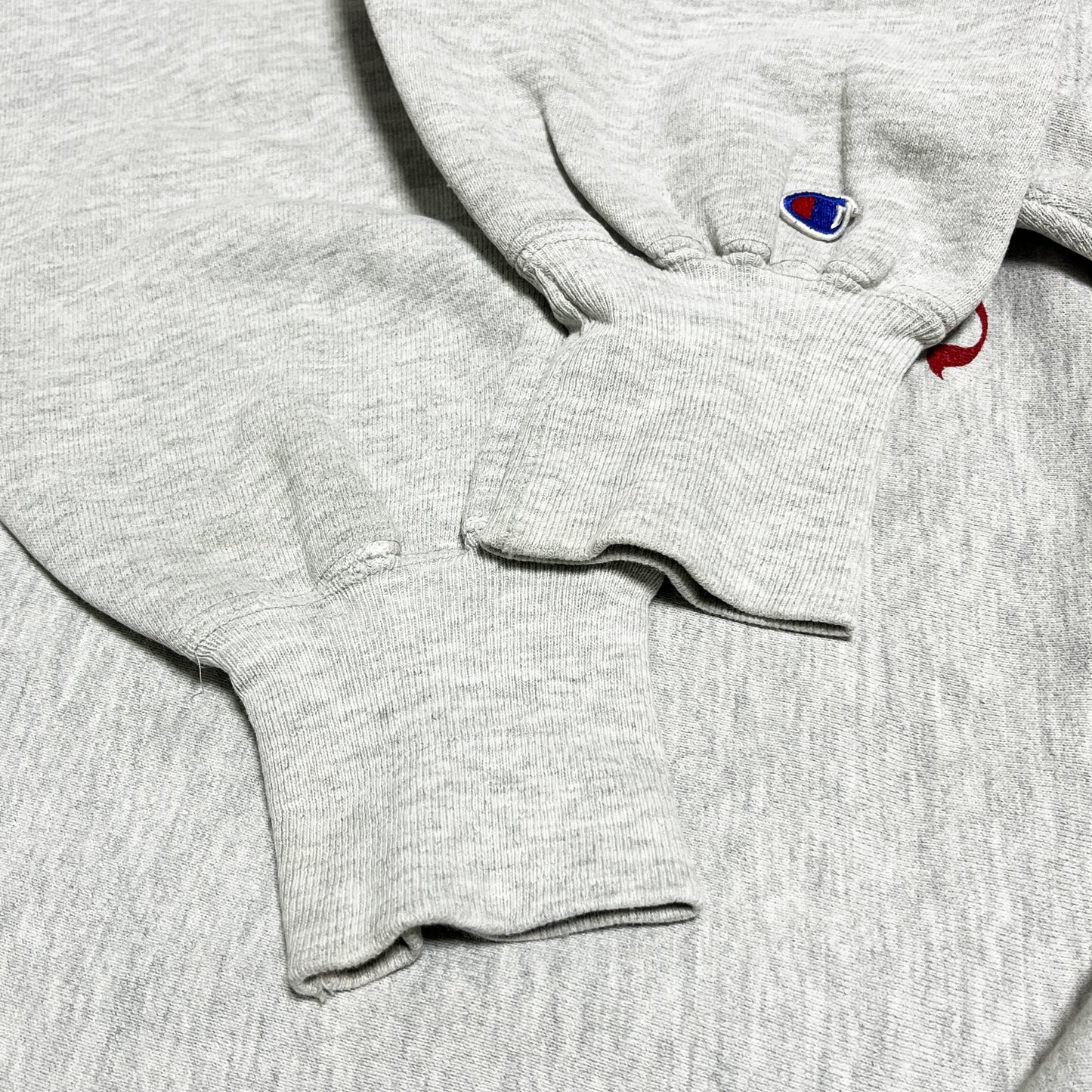 90's Champion R/W Old English 3段染み込み Size (XL)