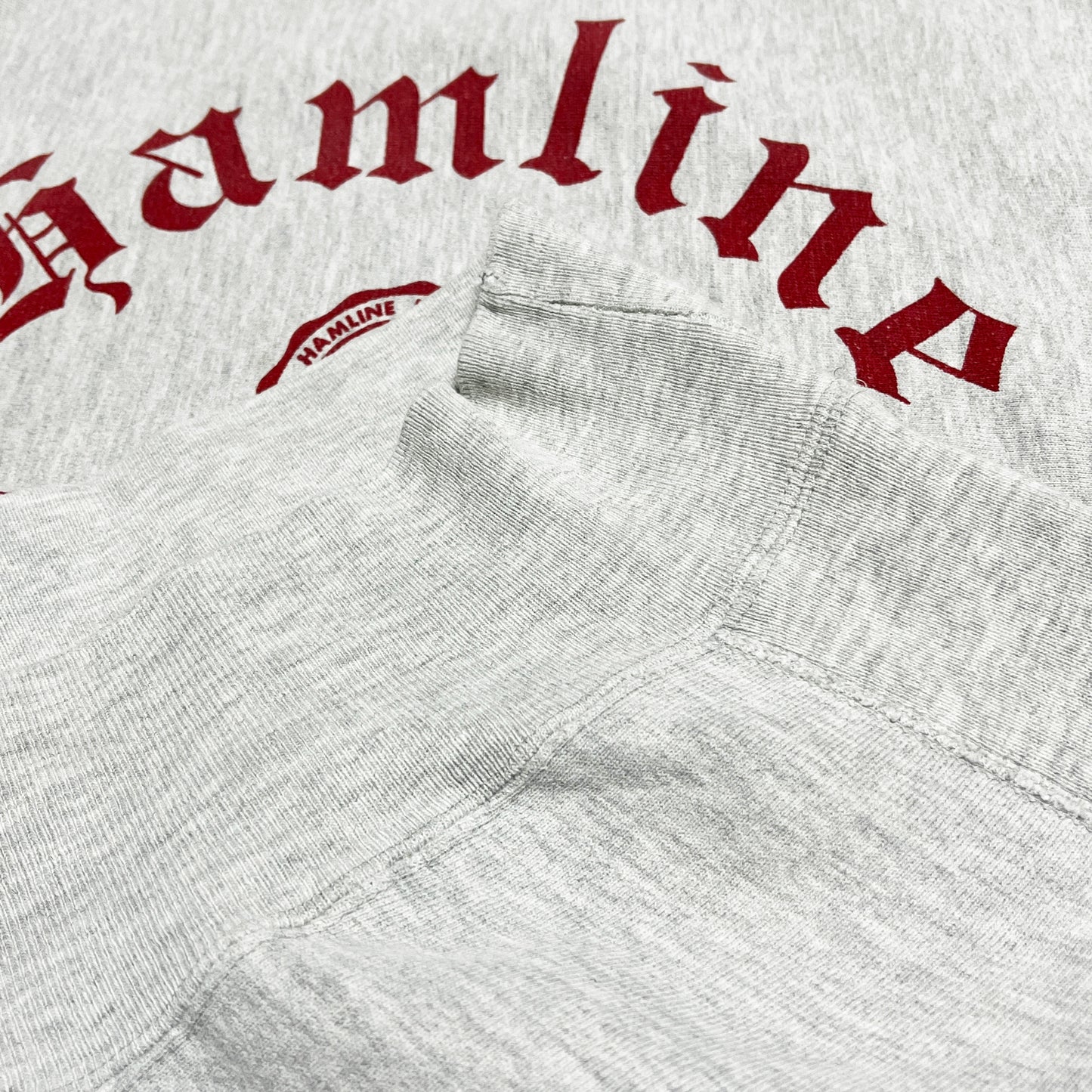 90's Champion R/W Old English 3段染み込み Size (XL)
