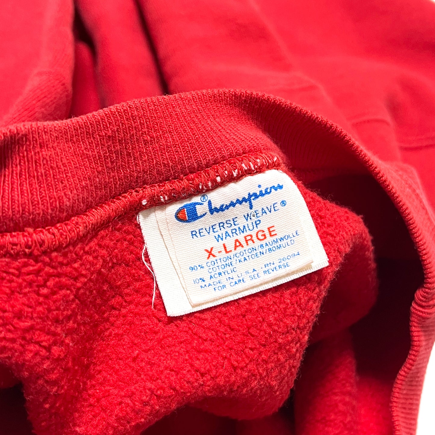 80's Champion R/W "レジ目" 激レア! Size (XL)