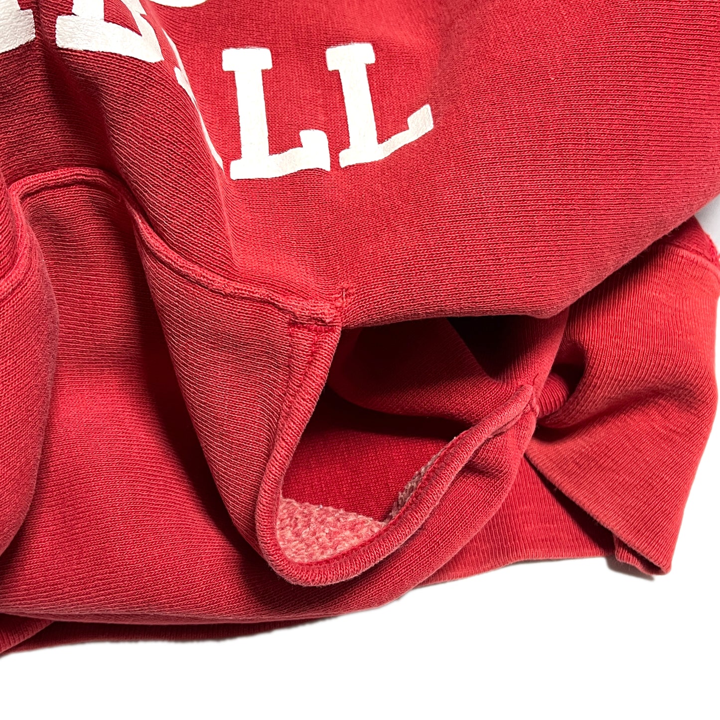 70's Champion 単色タグ R/W Parka "MARYLAND 73-65 FOOTBALL" 3段プリント Size (XL)