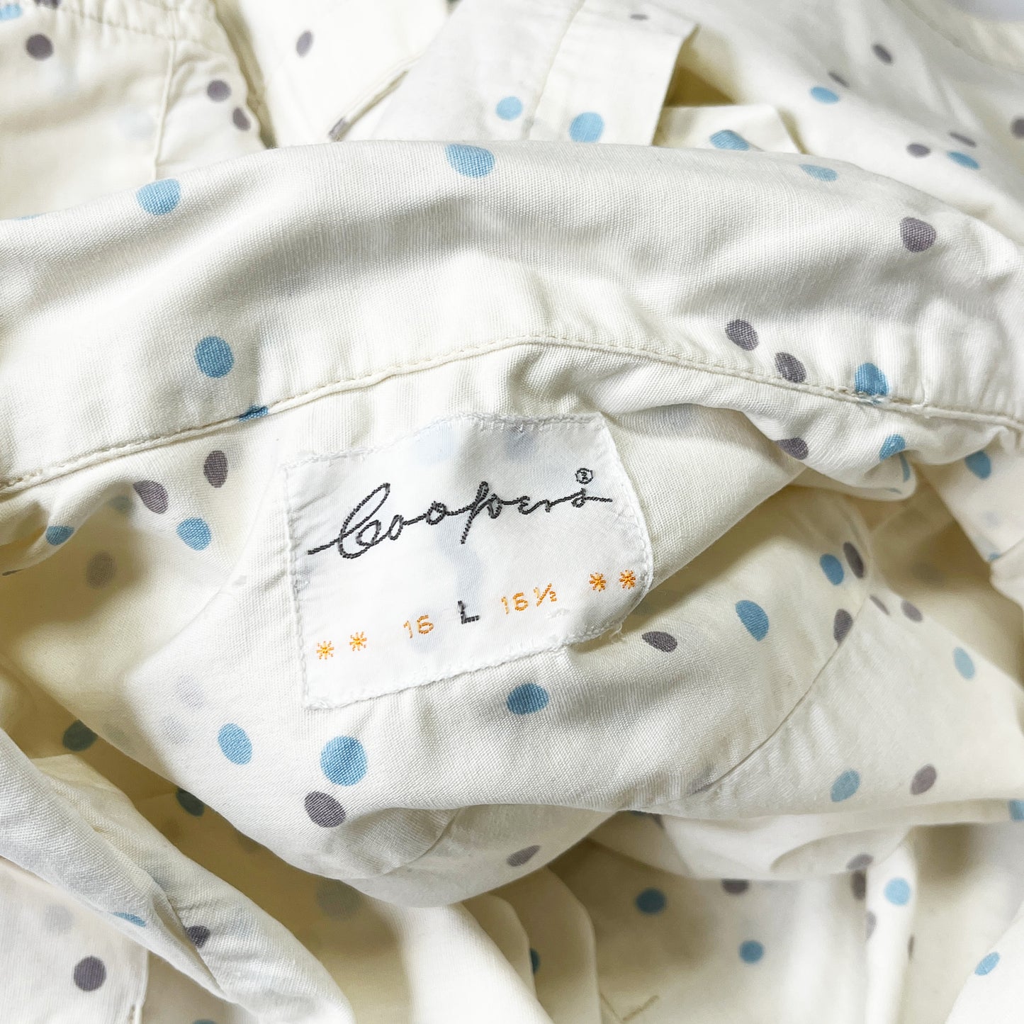 60's Vintage Dot S/S SH 好配色 Size (L)