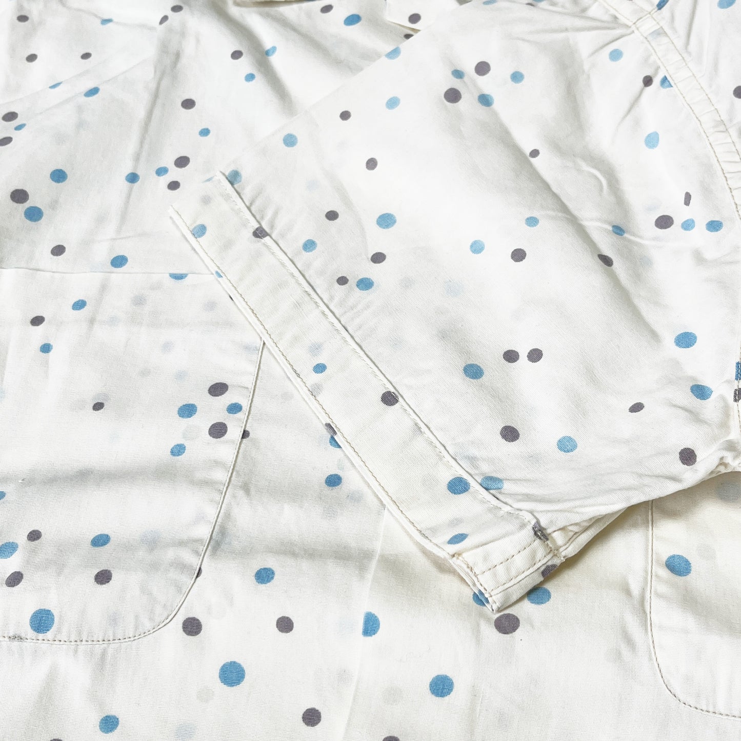 60's Vintage Dot S/S SH 好配色 Size (L)