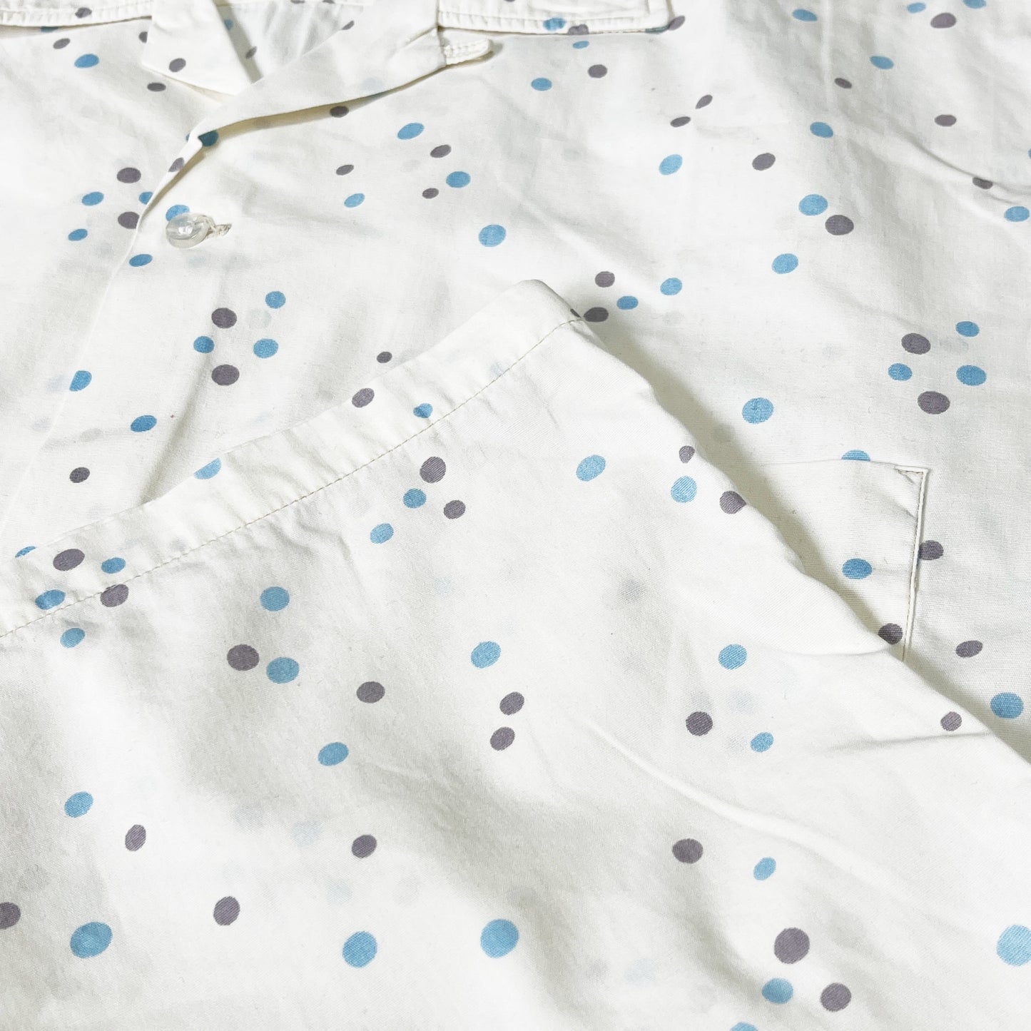 60's Vintage Dot S/S SH 好配色 Size (L)