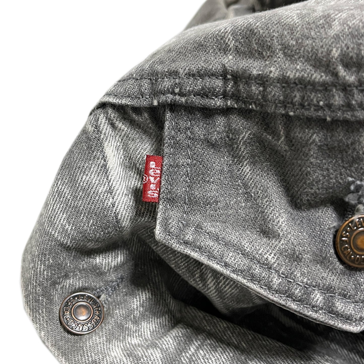 80's〜 Levi's 70507 Gray Denim JKT Size (L)