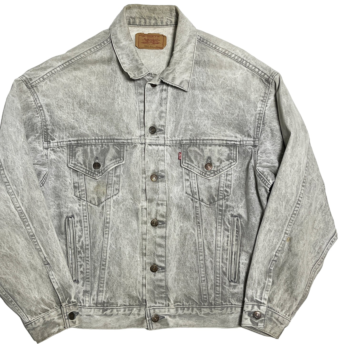 80's〜 Levi's 70507 Gray Denim JKT Size (L)