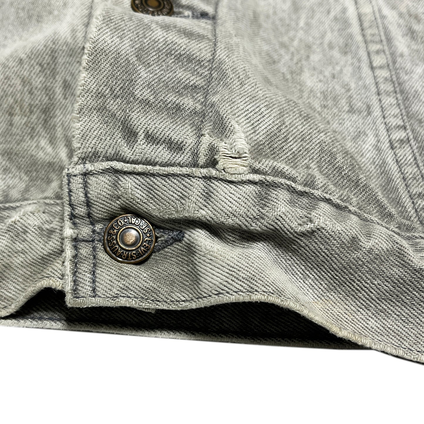 80's〜 Levi's 70507 Gray Denim JKT Size (L)
