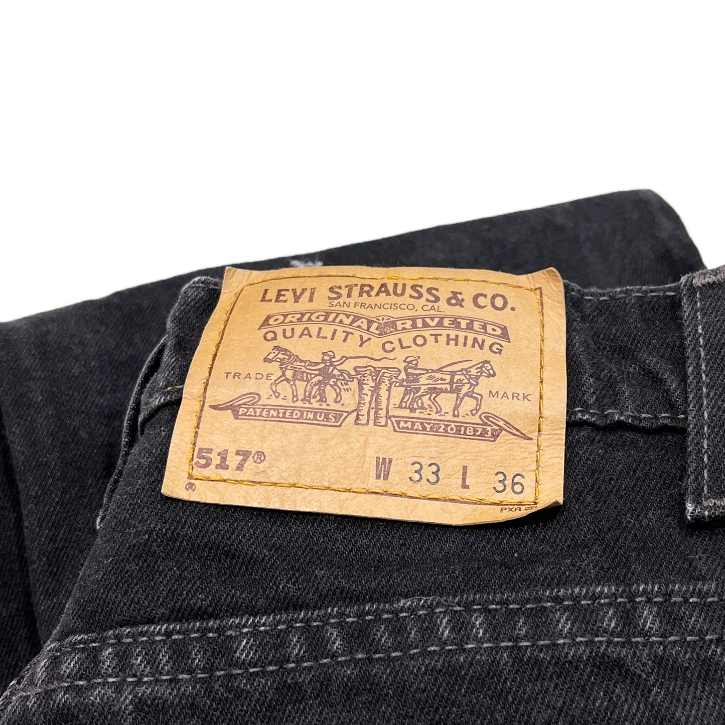 90's Levi's 517 Black Denim PT Size (W34 L32)位