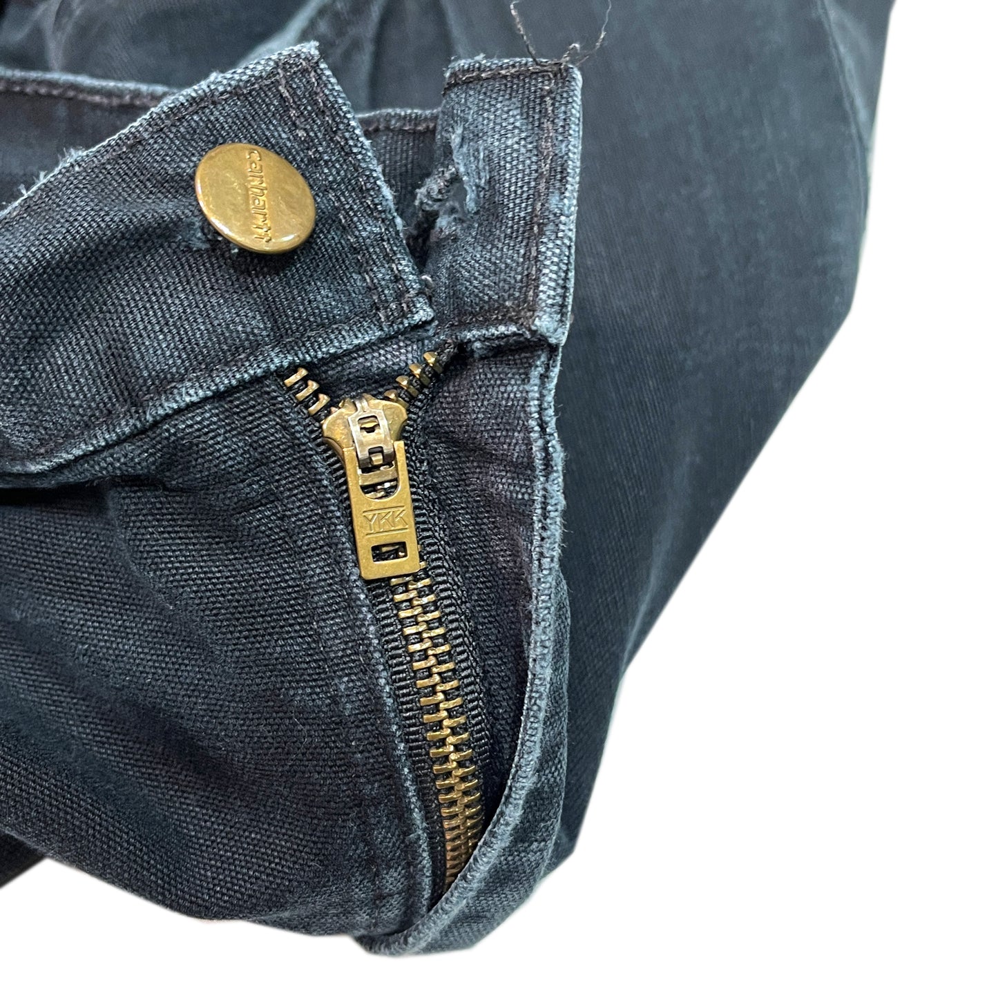 アメリカ製 Carhartt ダブルニー ペインターPT ブラック Size (W34 L30)位