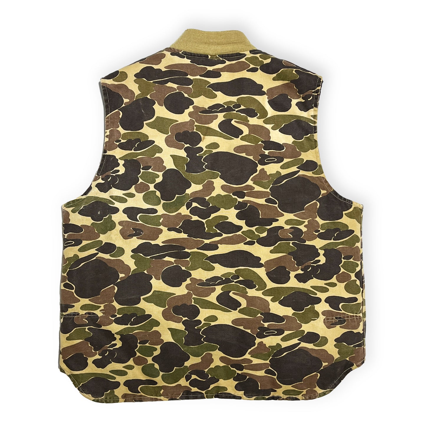 80's Carhartt DUCK VEST ダックハンターカモ Size (XL)