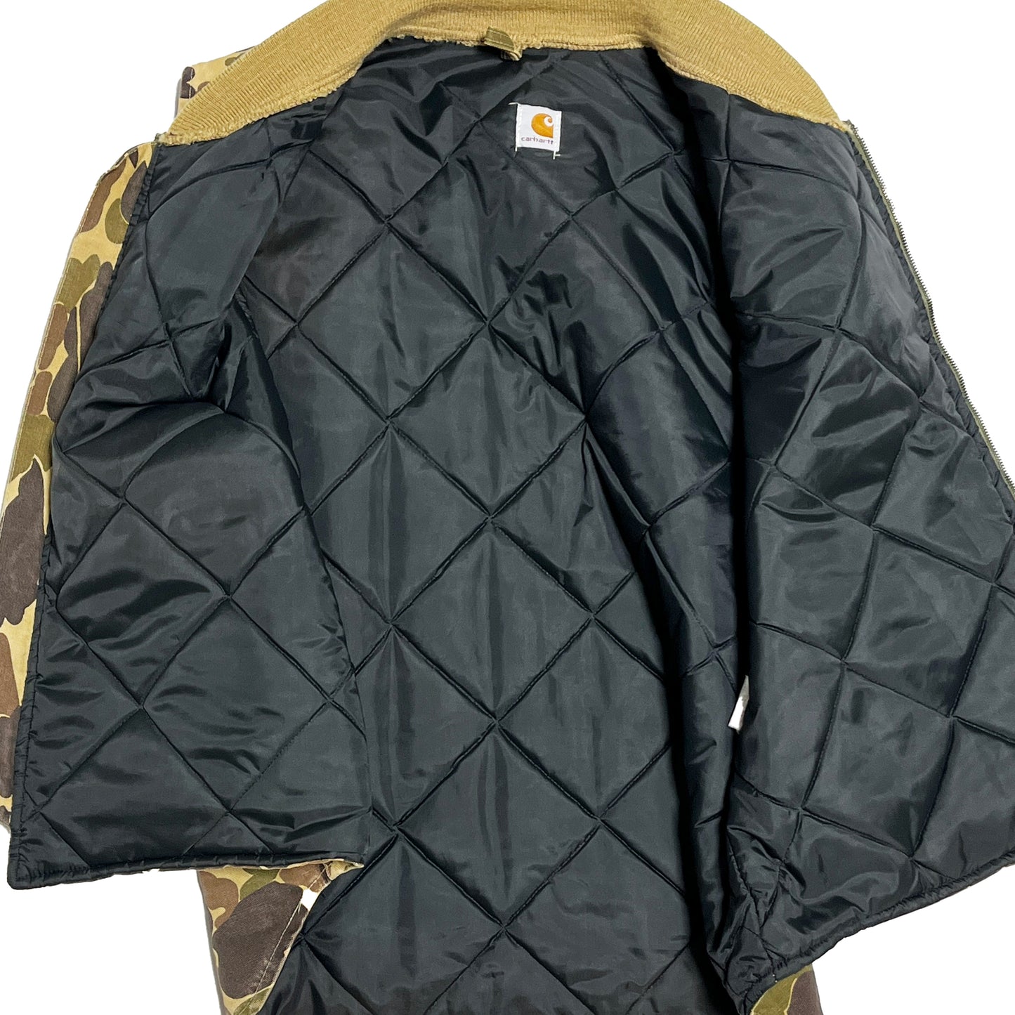 80's Carhartt DUCK VEST ダックハンターカモ Size (XL)