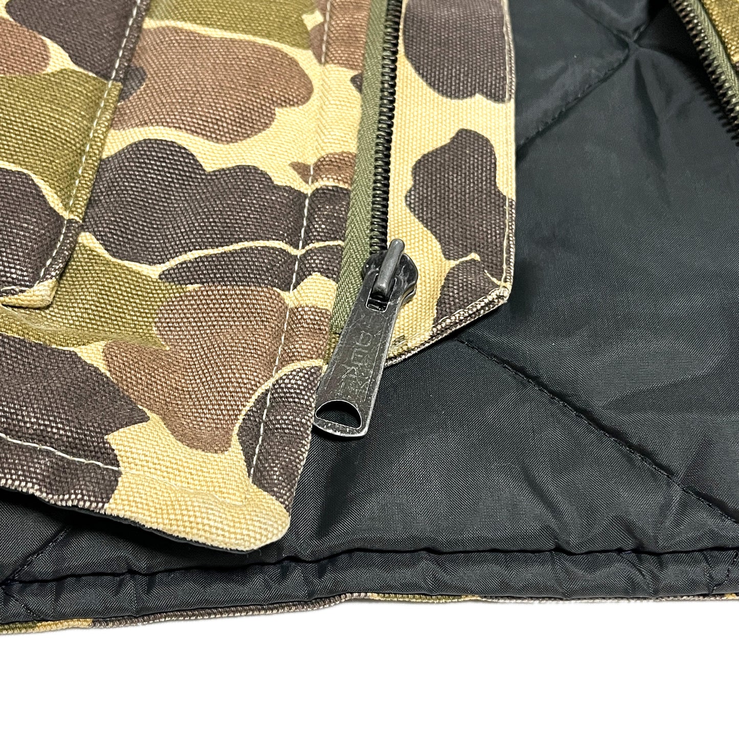 80's Carhartt DUCK VEST ダックハンターカモ Size (XL)