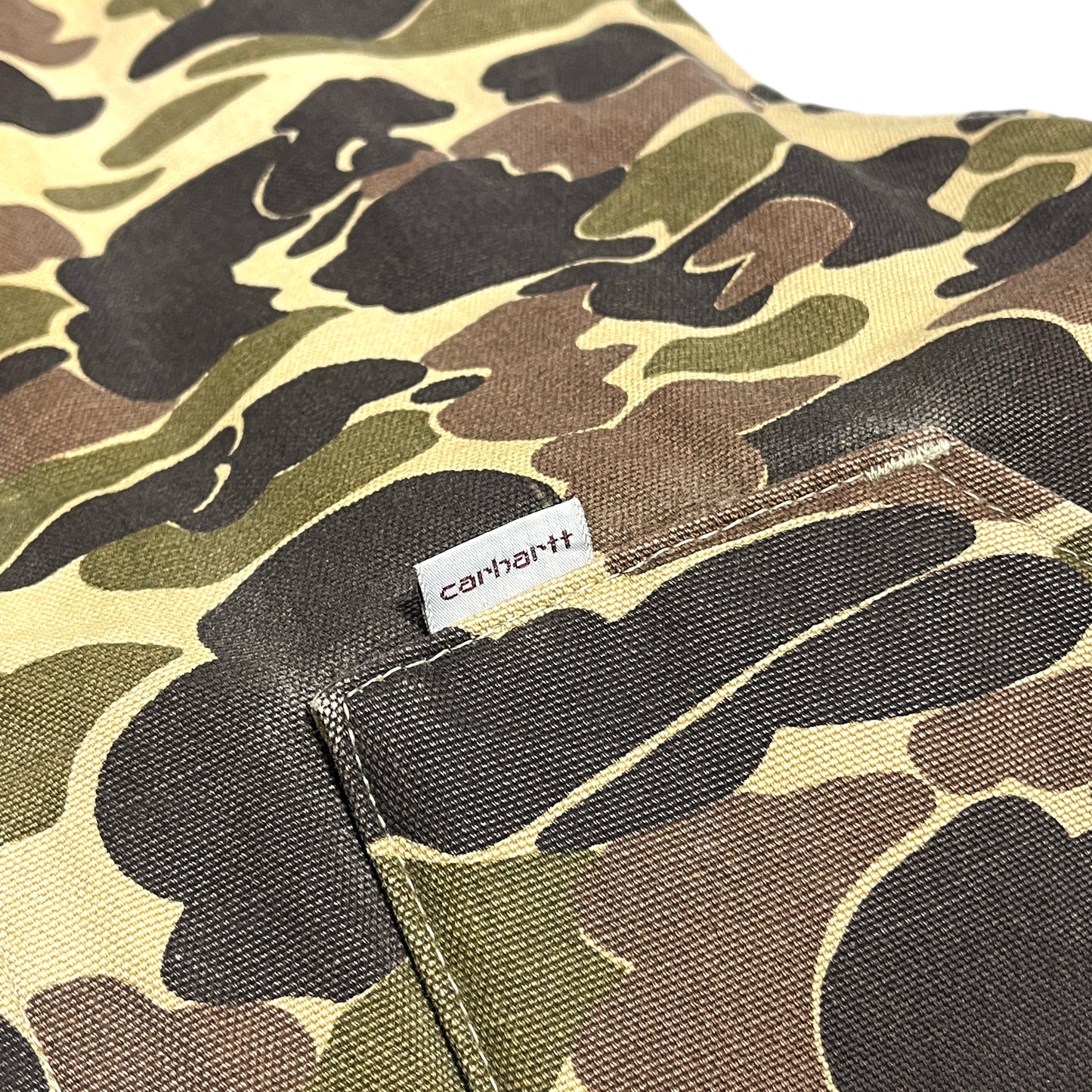 80's Carhartt DUCK VEST ダックハンターカモ Size (XL)
