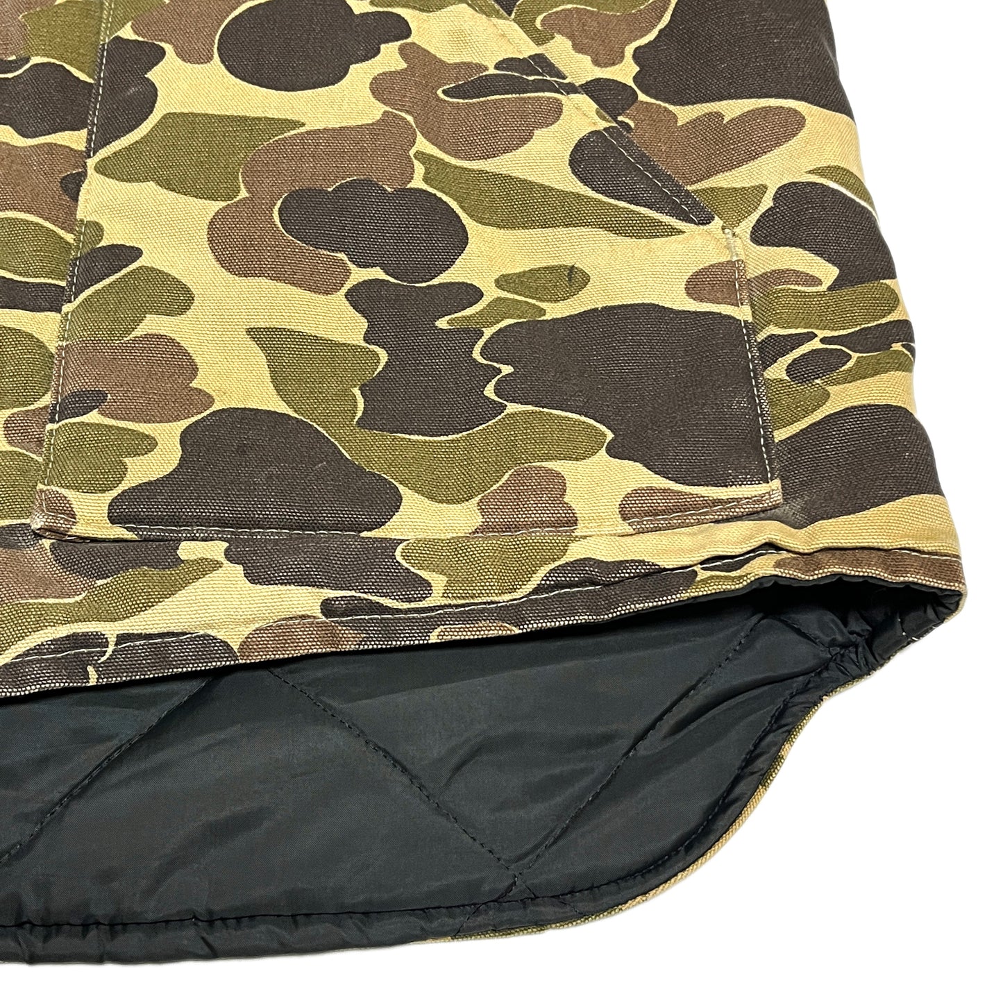 80's Carhartt DUCK VEST ダックハンターカモ Size (XL)