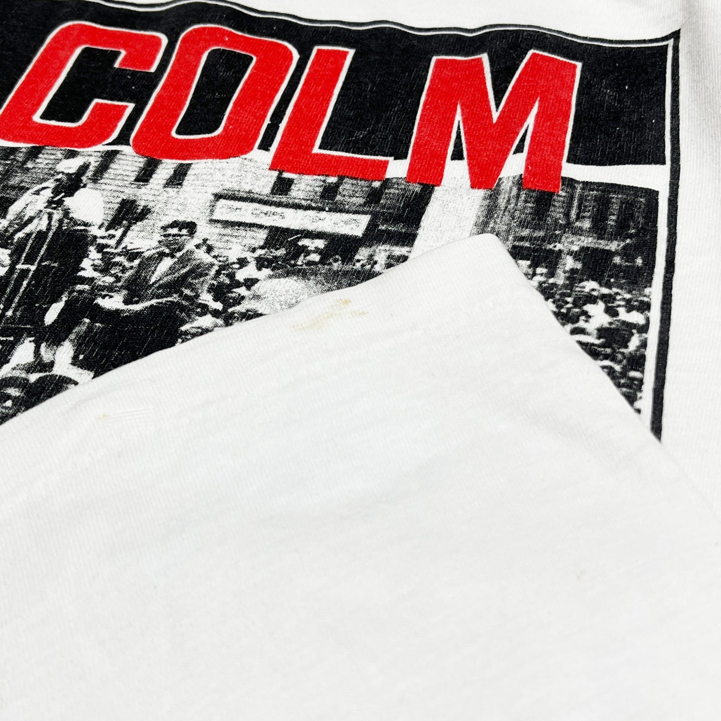 90's UnKnown Malcom X & Martin Luther King Jr. T Size (L)位