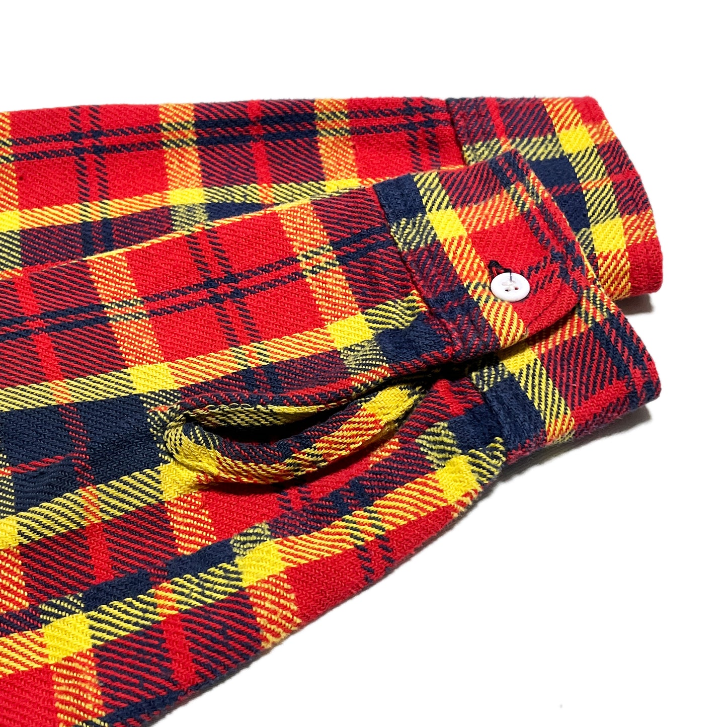 70's BIG MAC Nel SH 好配色チェック Size (XL) ビッグサイズ!