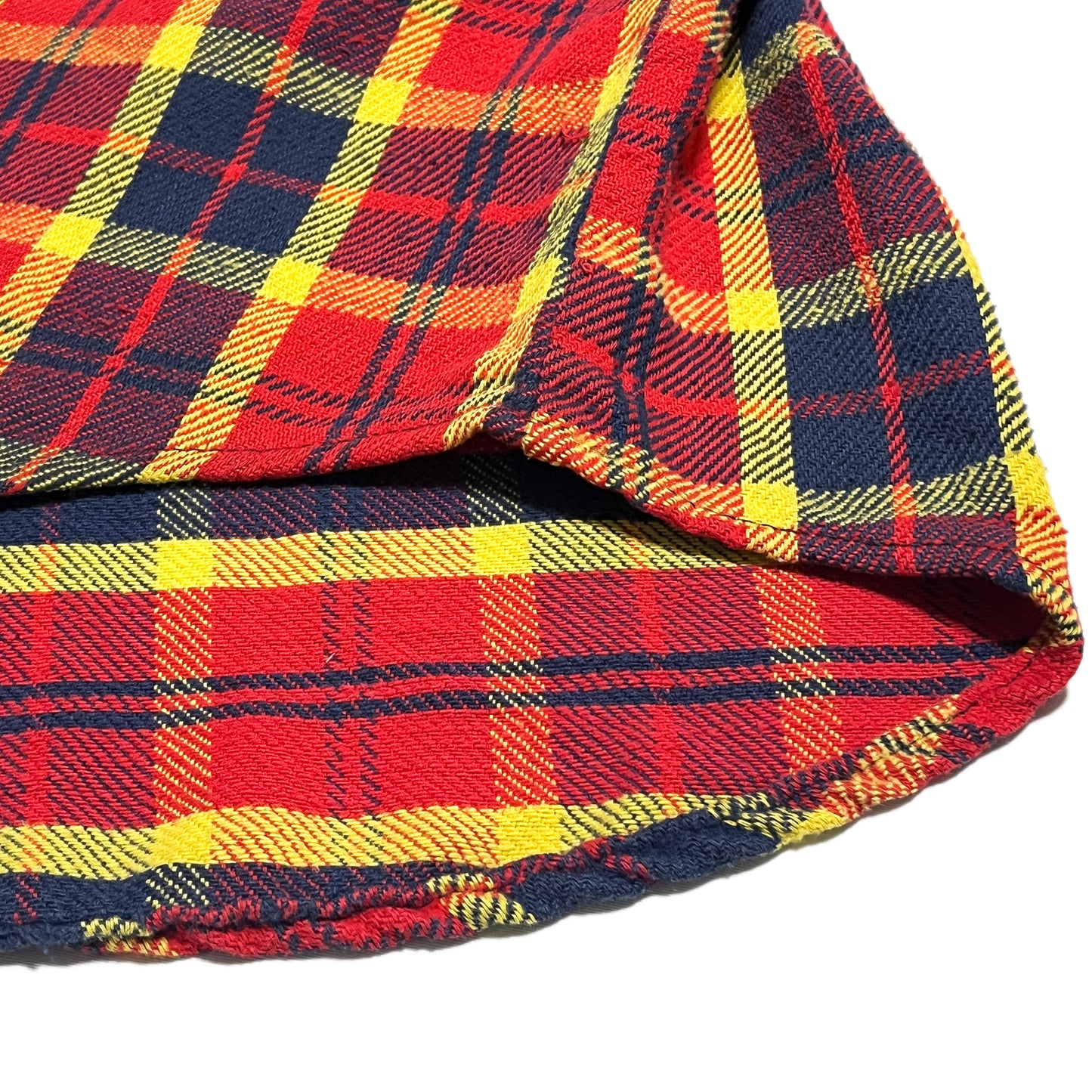 70's BIG MAC Nel SH 好配色チェック Size (XL) ビッグサイズ!