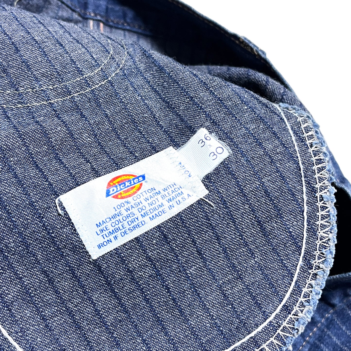 80's Dickies Denim Stripe PT Size (W36 L26)位
