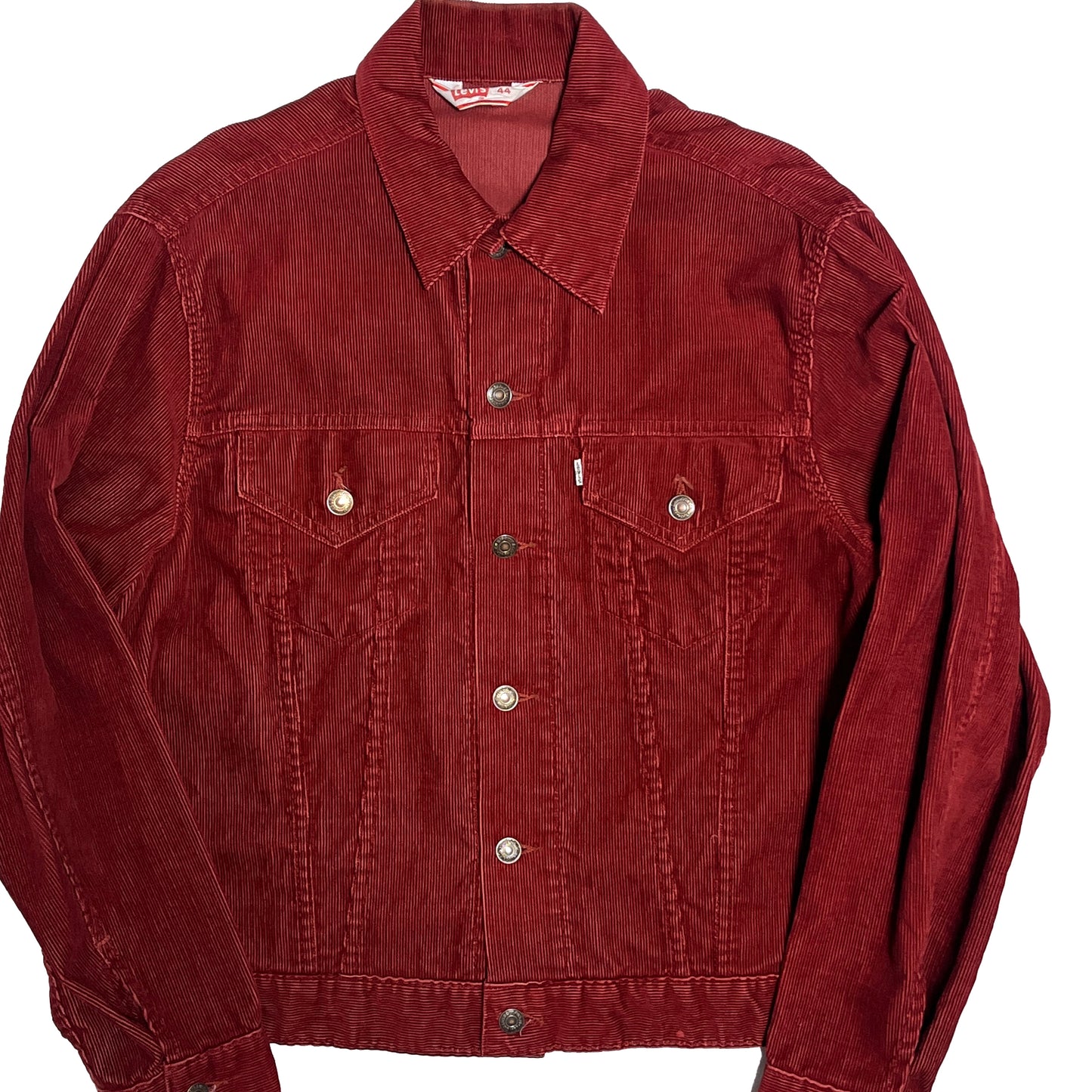 70's Levi's 3rd Type Cords JKT Size (44) 希少サイズ!