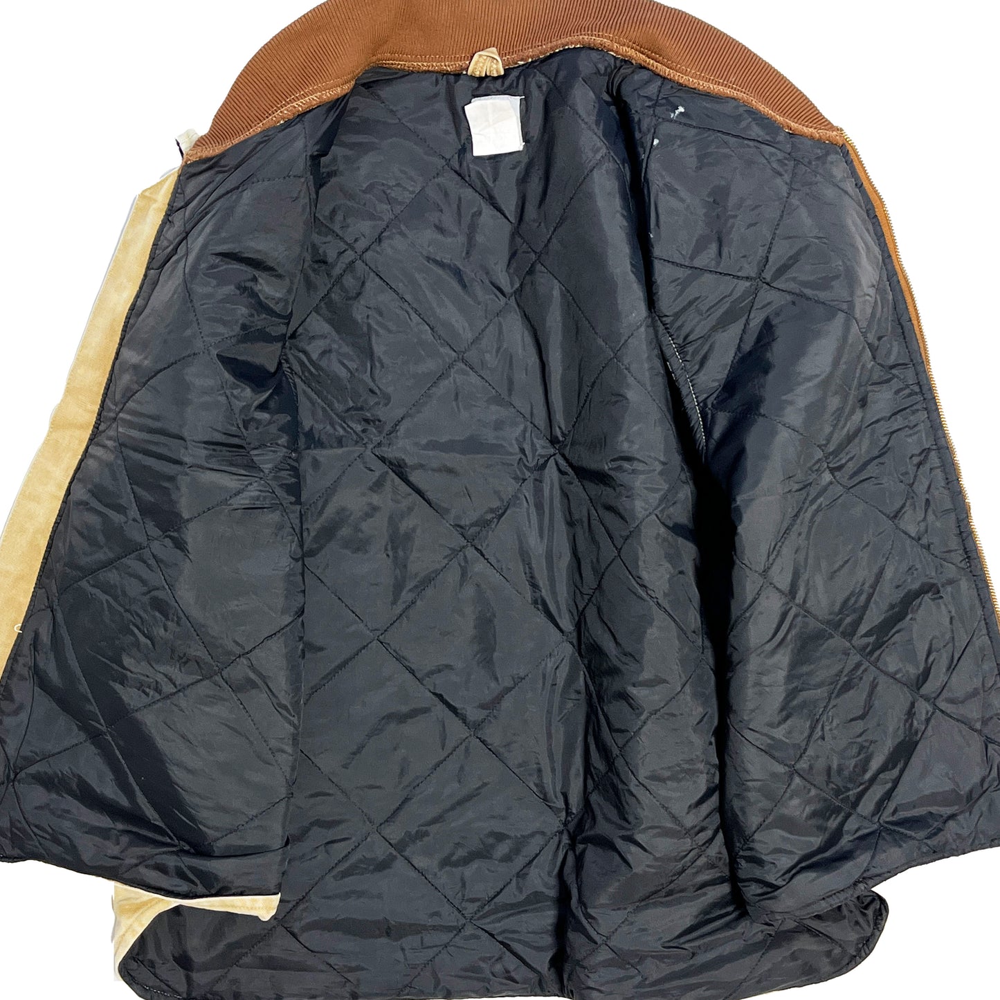 16 Carhartt ダックベスト ベージュ Size (XXL)位 ビッグサイズ!