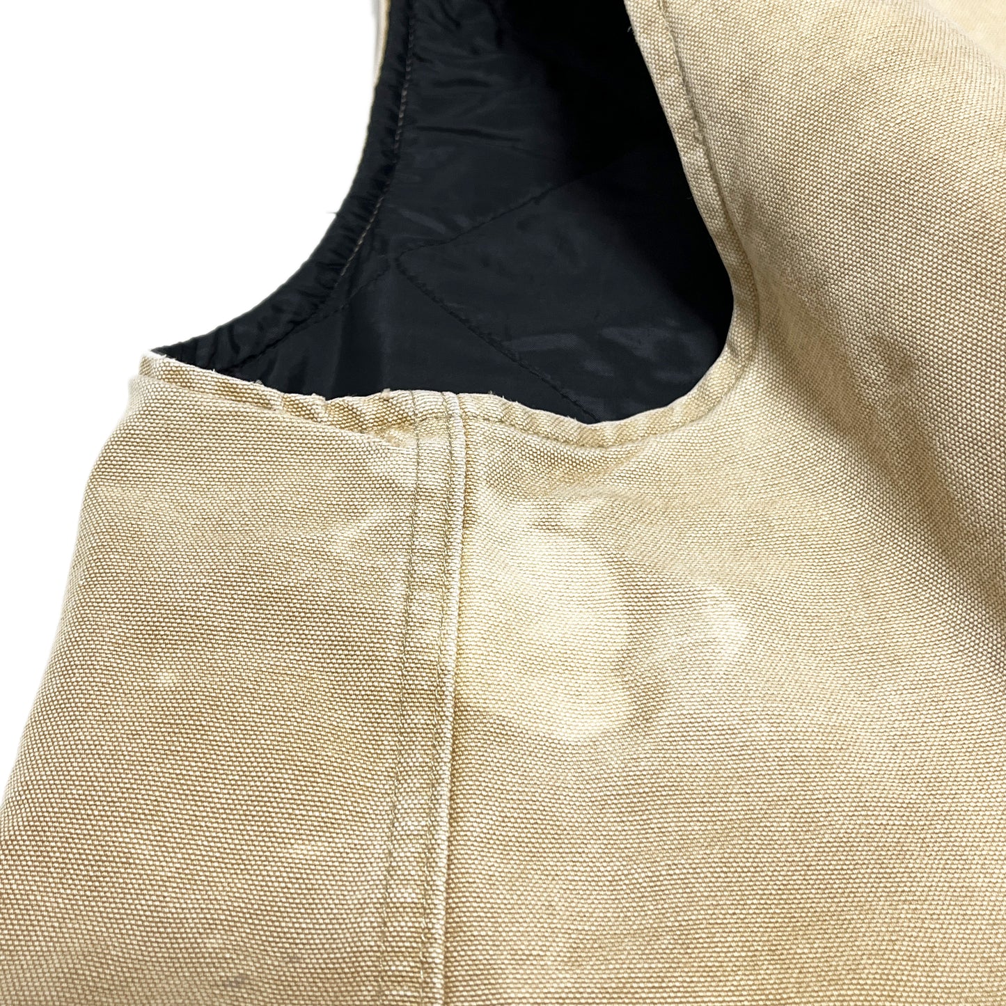 16 Carhartt ダックベスト ベージュ Size (XXL)位 ビッグサイズ!