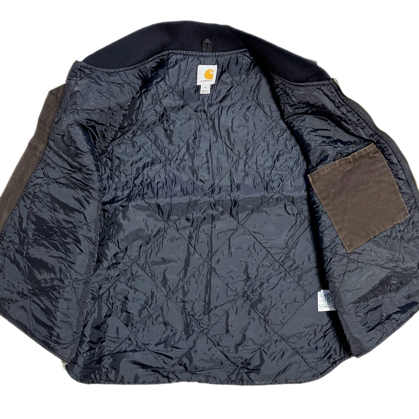 19 メキシコ製 Carhartt ダックベスト ブラウン Size (XL)