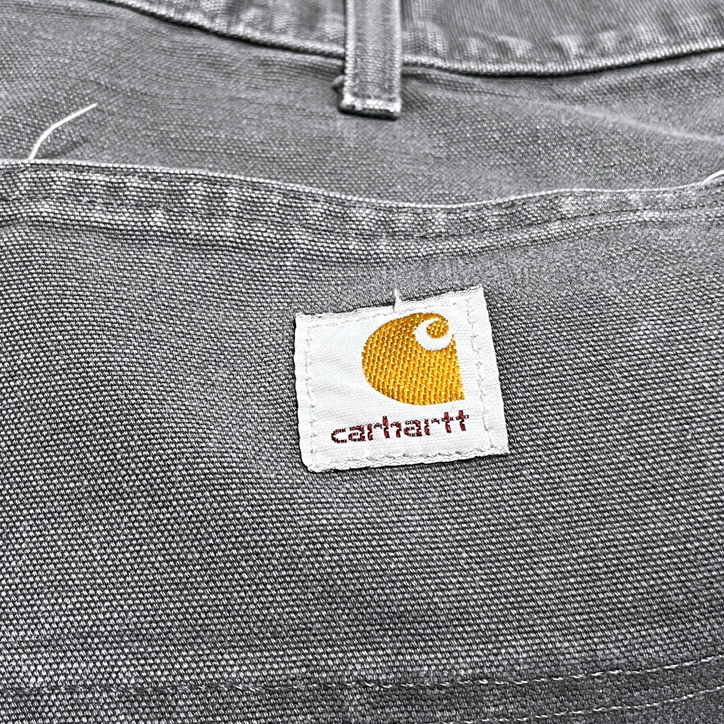 3 アメリカ製 Carhartt ダブルニー ペインターPT グレー Size (W33 L33)位