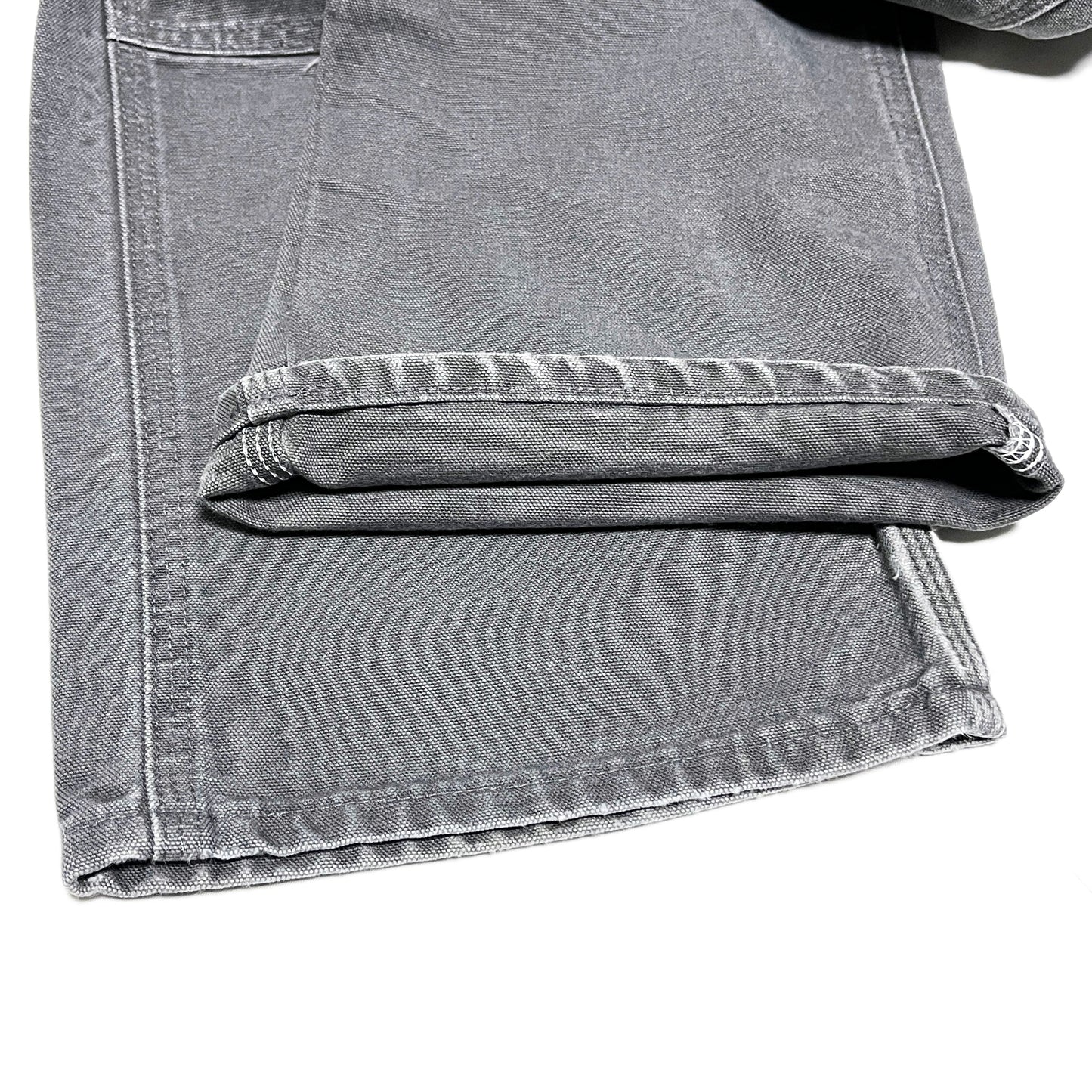 3 アメリカ製 Carhartt ダブルニー ペインターPT グレー Size (W33 L33)位