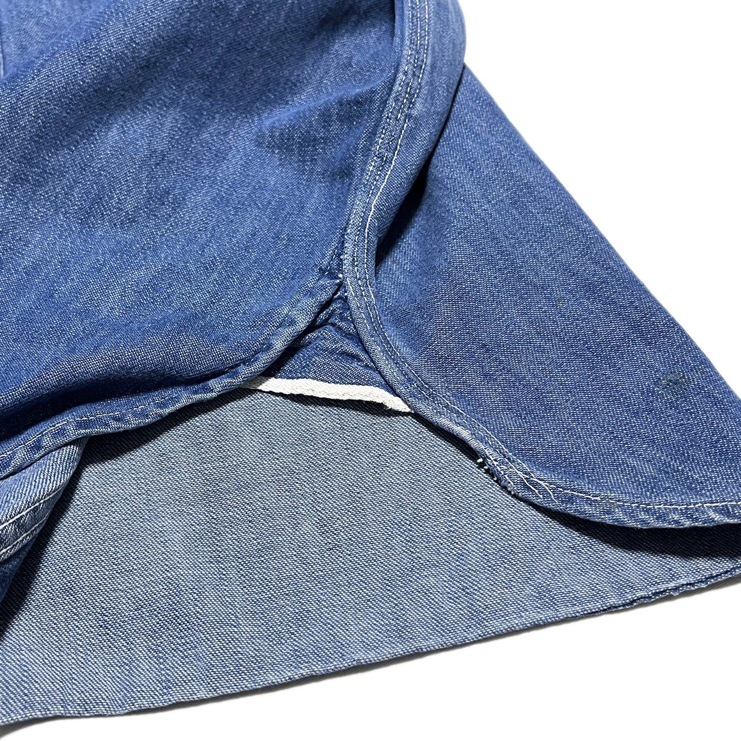 50's UnKnown Vat Dye Denim ワークSH Size (L)位