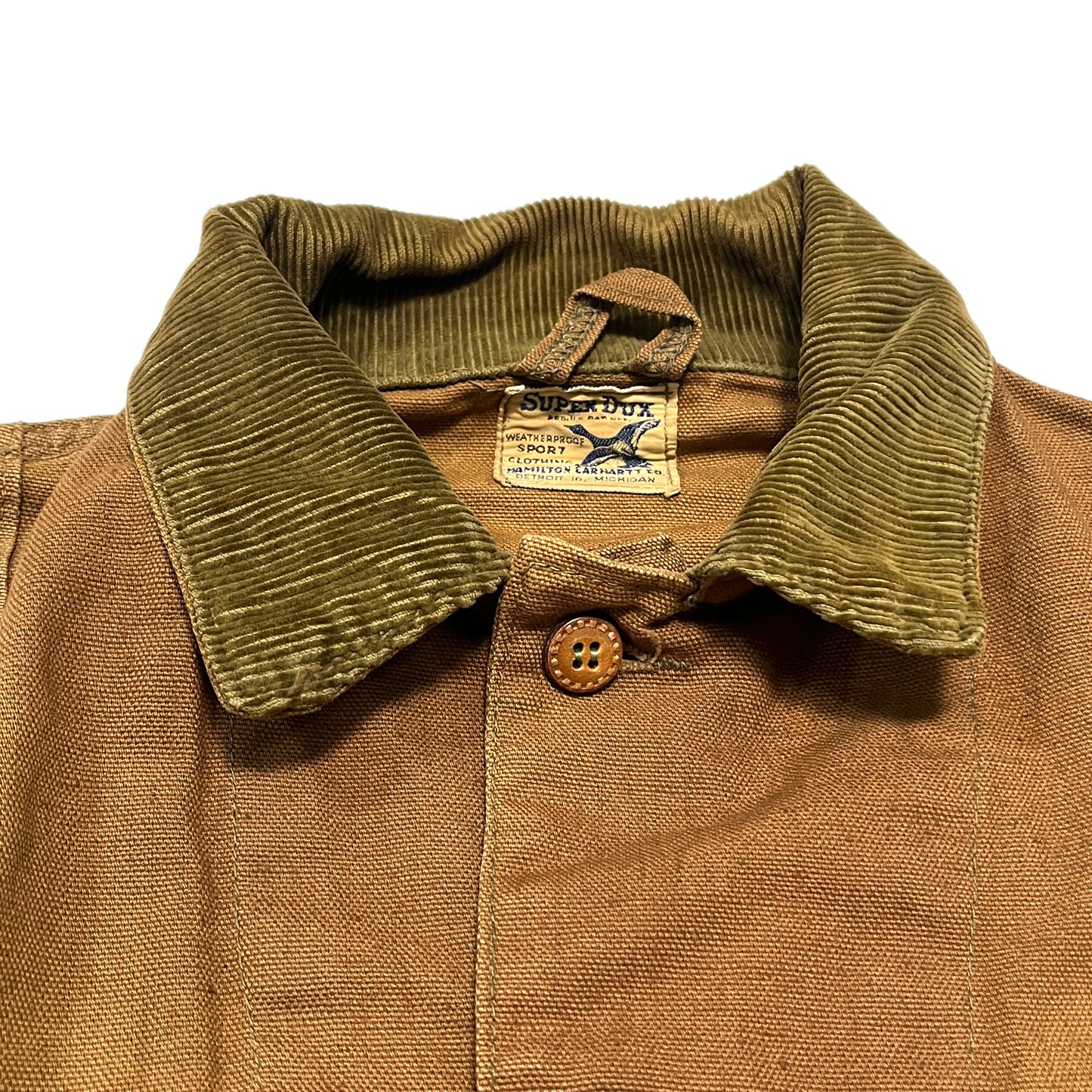 50's Super Dux Hunting JKT by HAMILTON CARHARTT Size (42)位