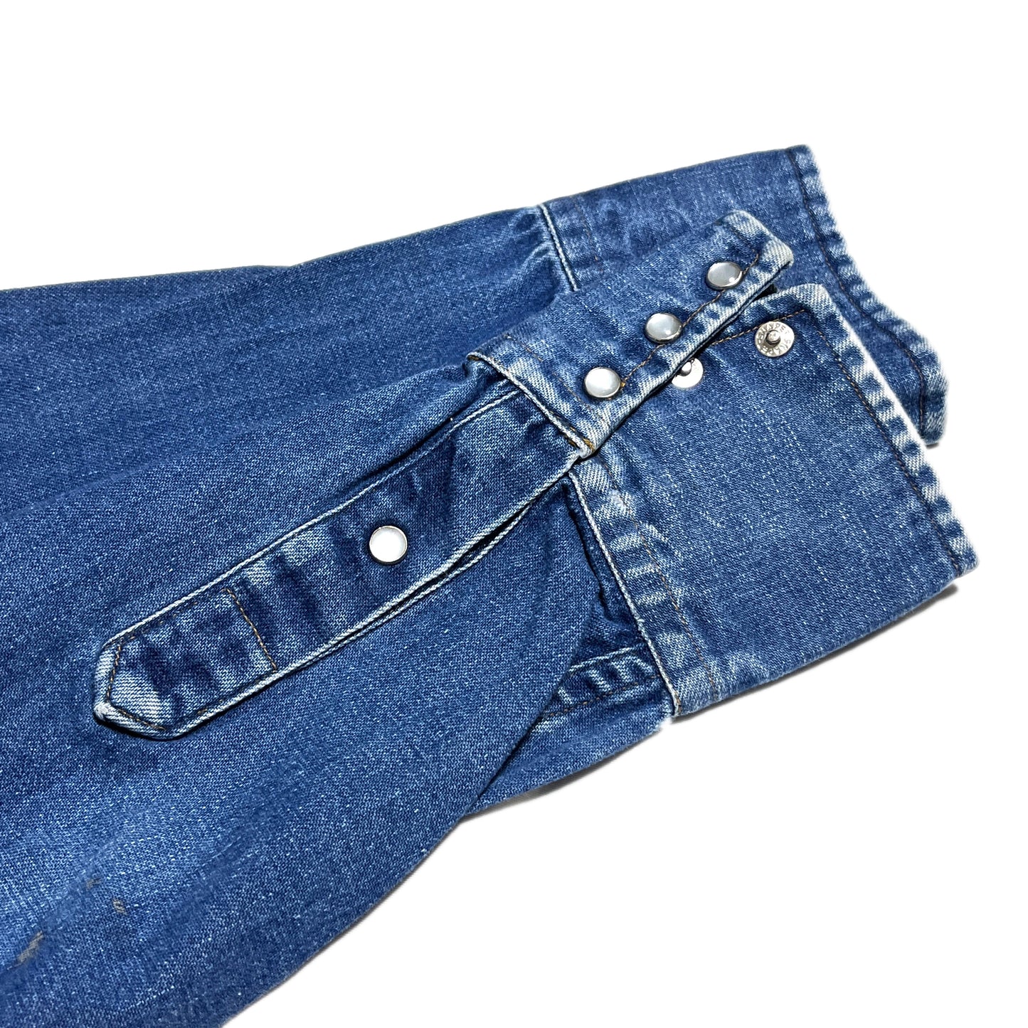 80's Carhartt Denim Western SH Size (15 1/2) アメリカ製!