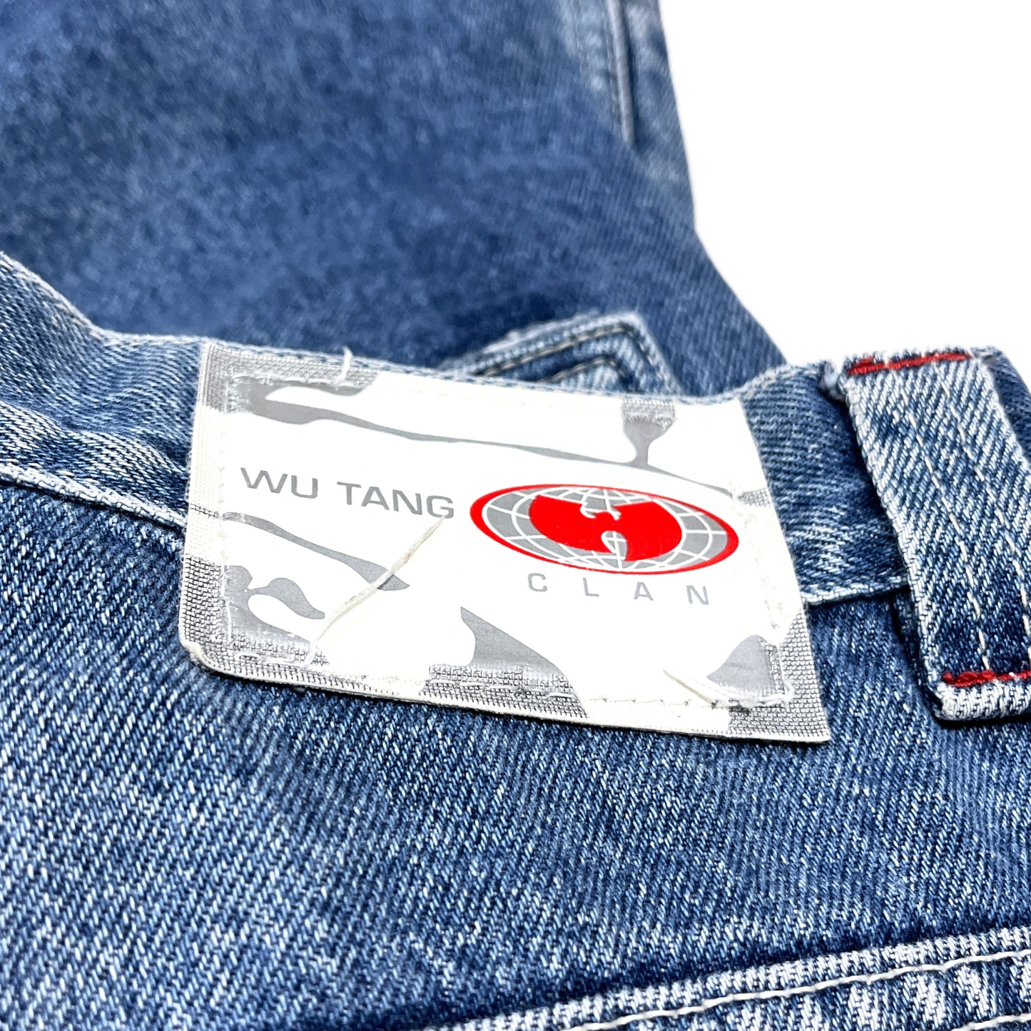 90's Wu-Tang Clan Denim Shorts Size (W32)位