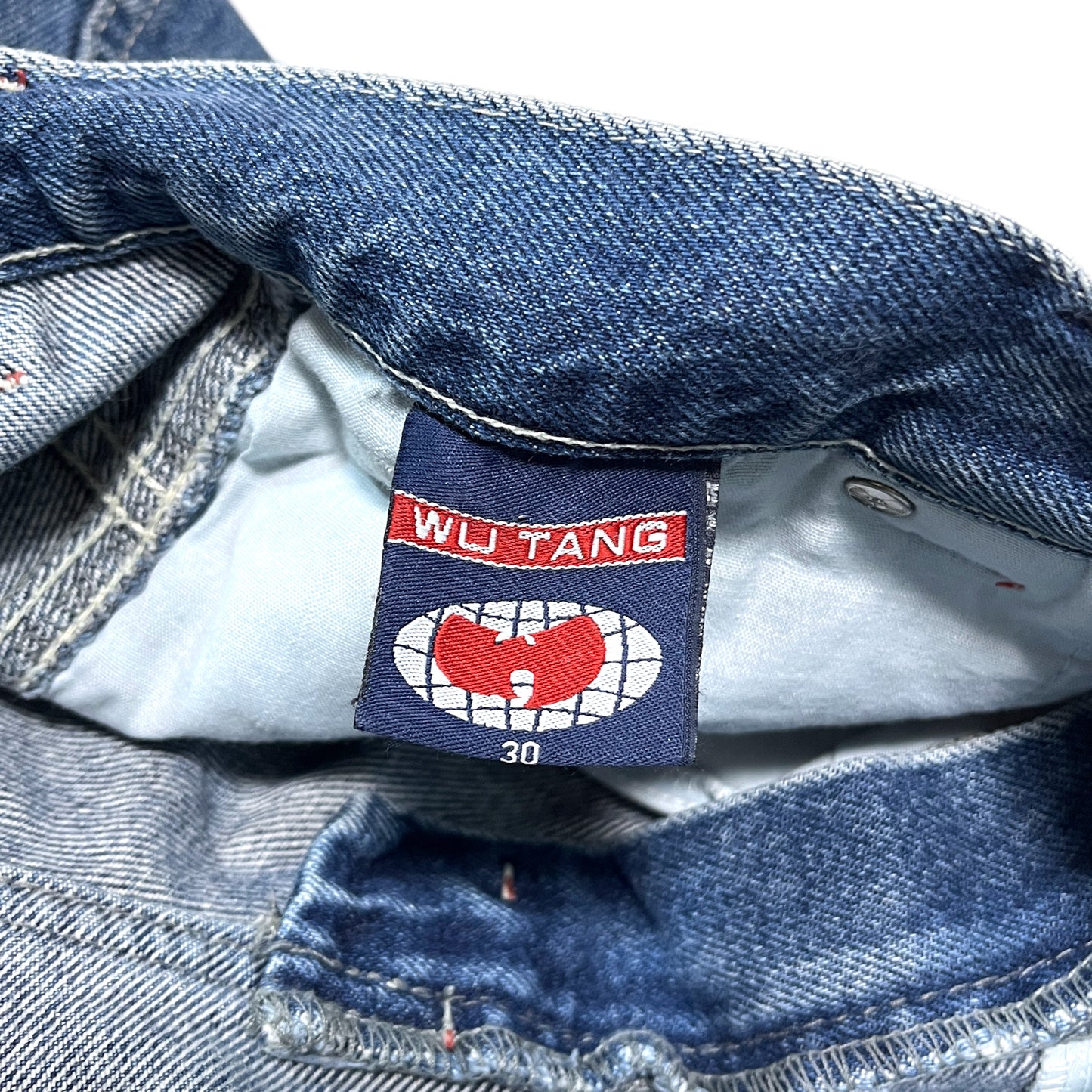90's Wu-Tang Clan Denim Shorts Size (W32)位