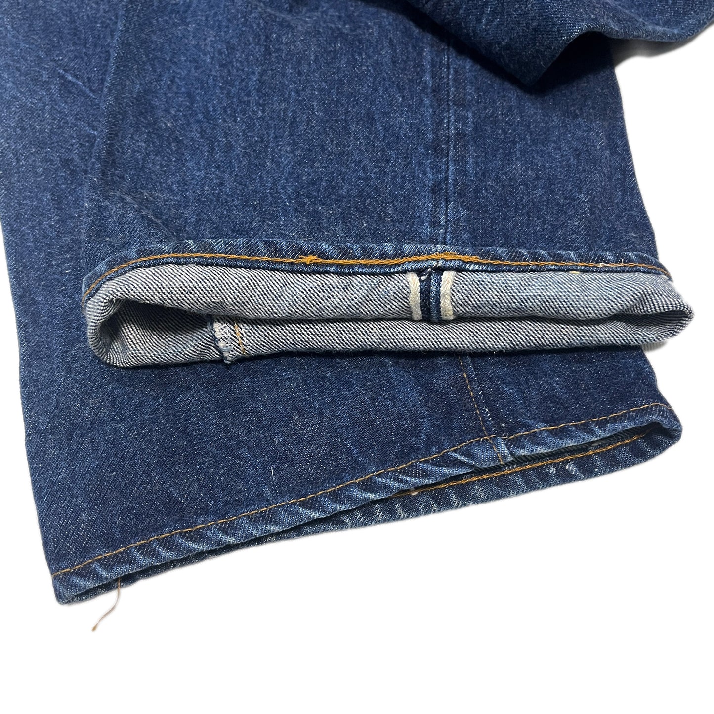 80s Levi's 501 Denim PT 赤耳 濃紺 W34 L31 ブランドタグ 5 レヴィ Straussタグ 501型 赤耳 リム リム裏