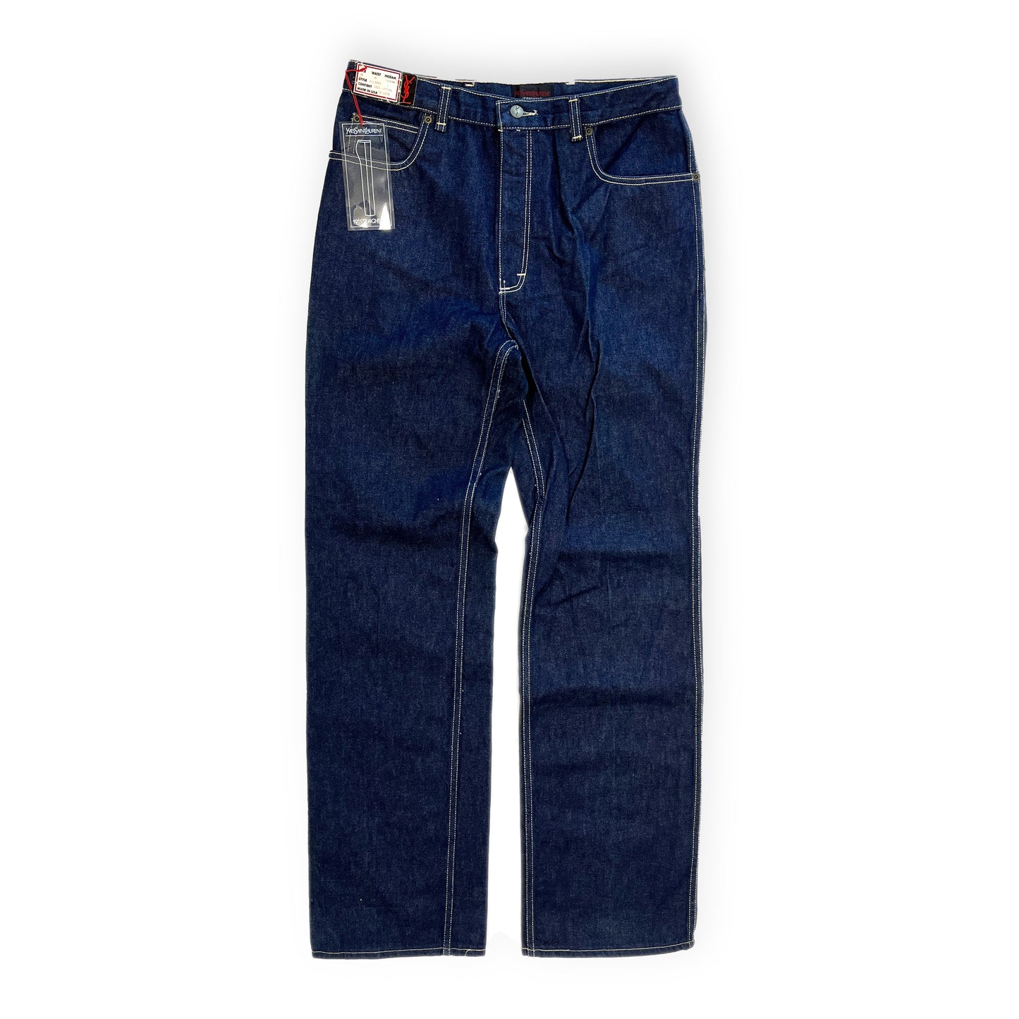 70's〜 Yves Saint-Laurent Denim PT Size (W33 L35)位 Deadstock