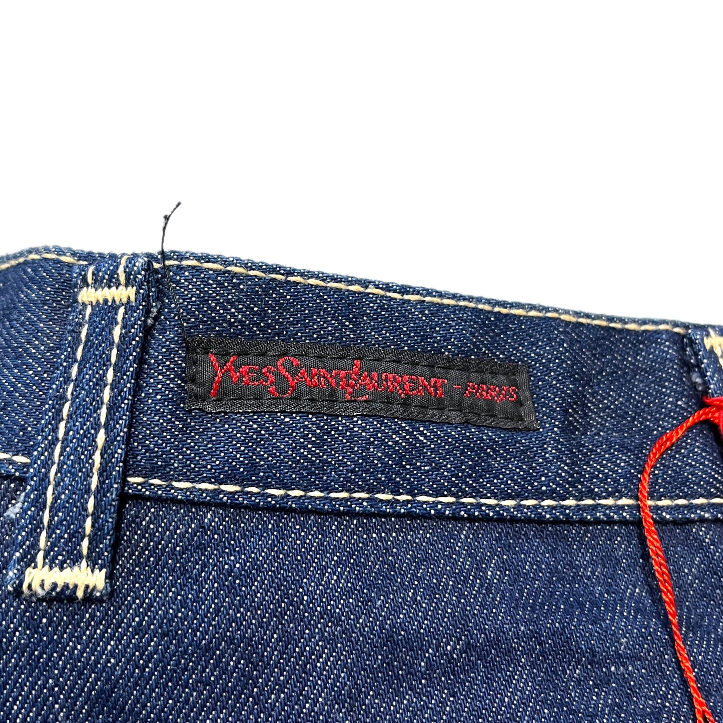70's〜 Yves Saint-Laurent Denim PT Size (W33 L35)位 Deadstock