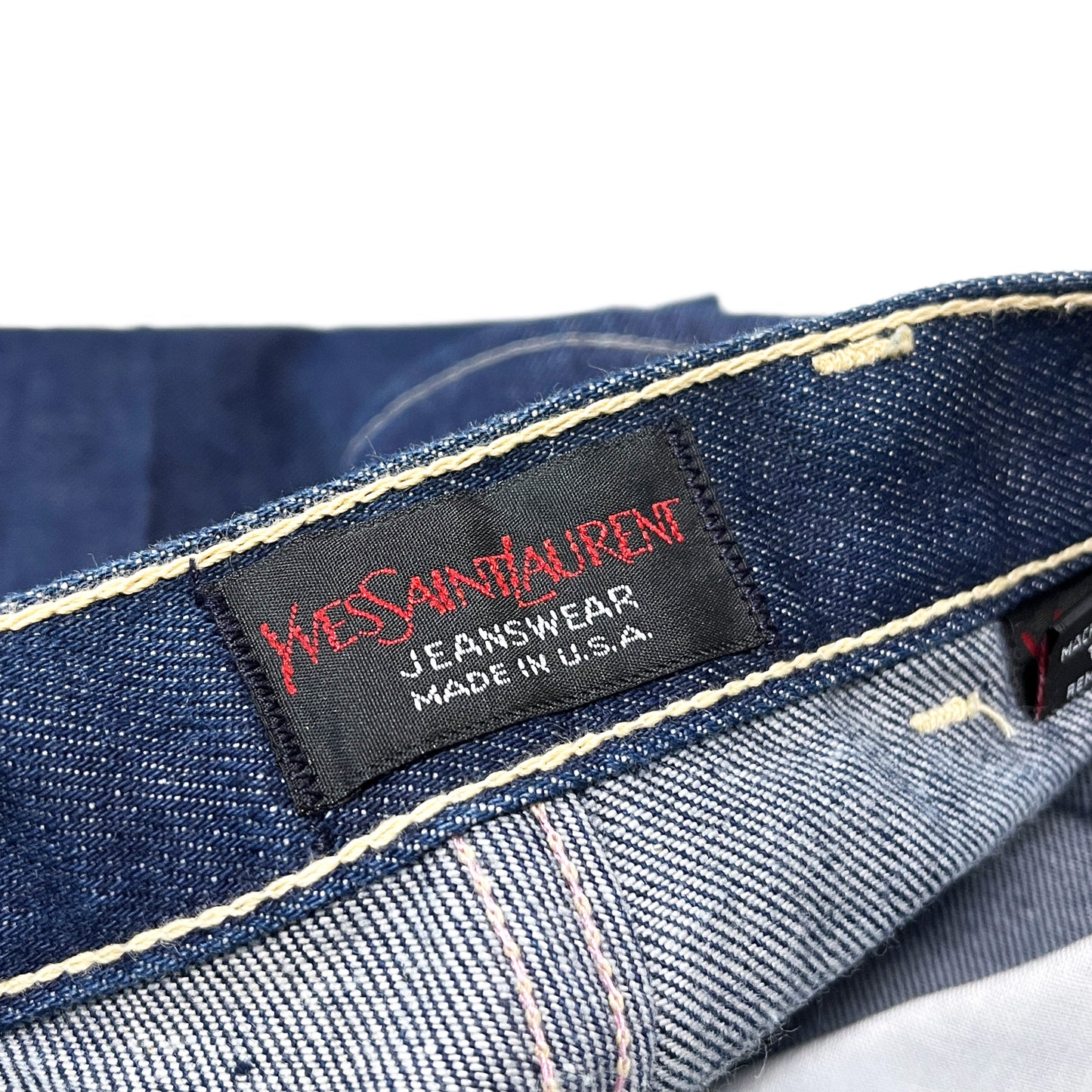 70's〜 Yves Saint-Laurent Denim PT Size (W33 L35)位 Deadstock