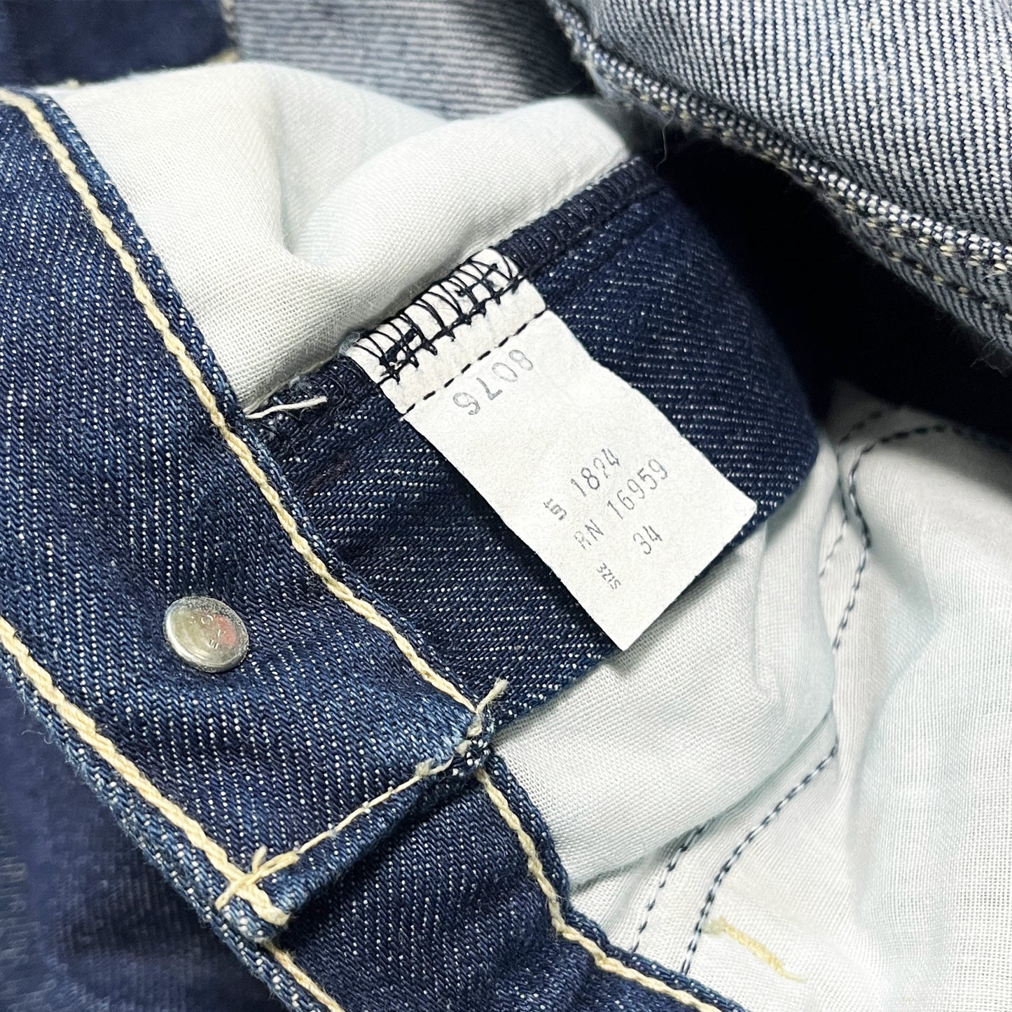 70's〜 Yves Saint-Laurent Denim PT Size (W33 L35)位 Deadstock